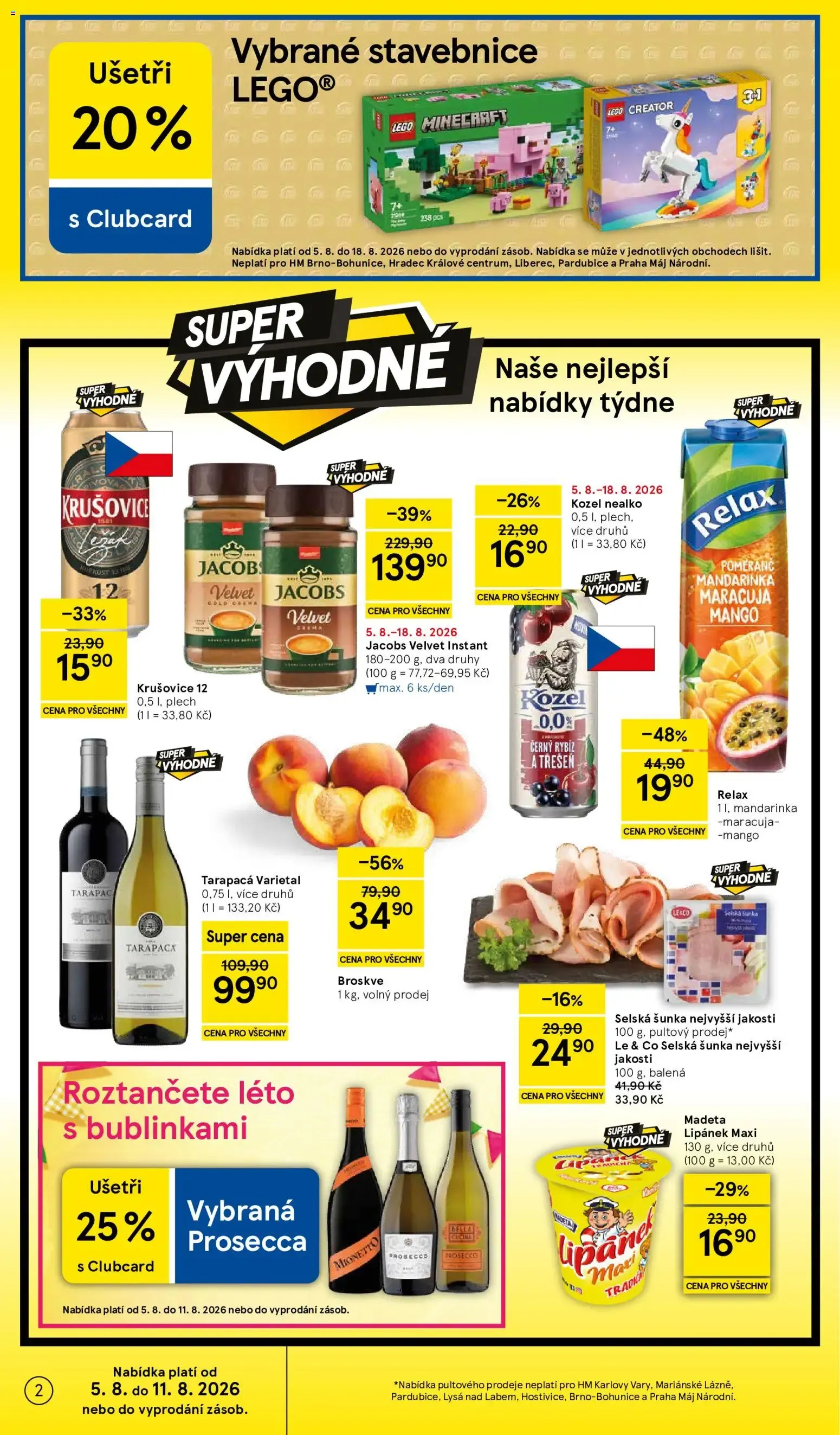 Tesco leták na tento + příští týden 05.08.2026 - 5. srpna 11. srpna 2026 - Page 2