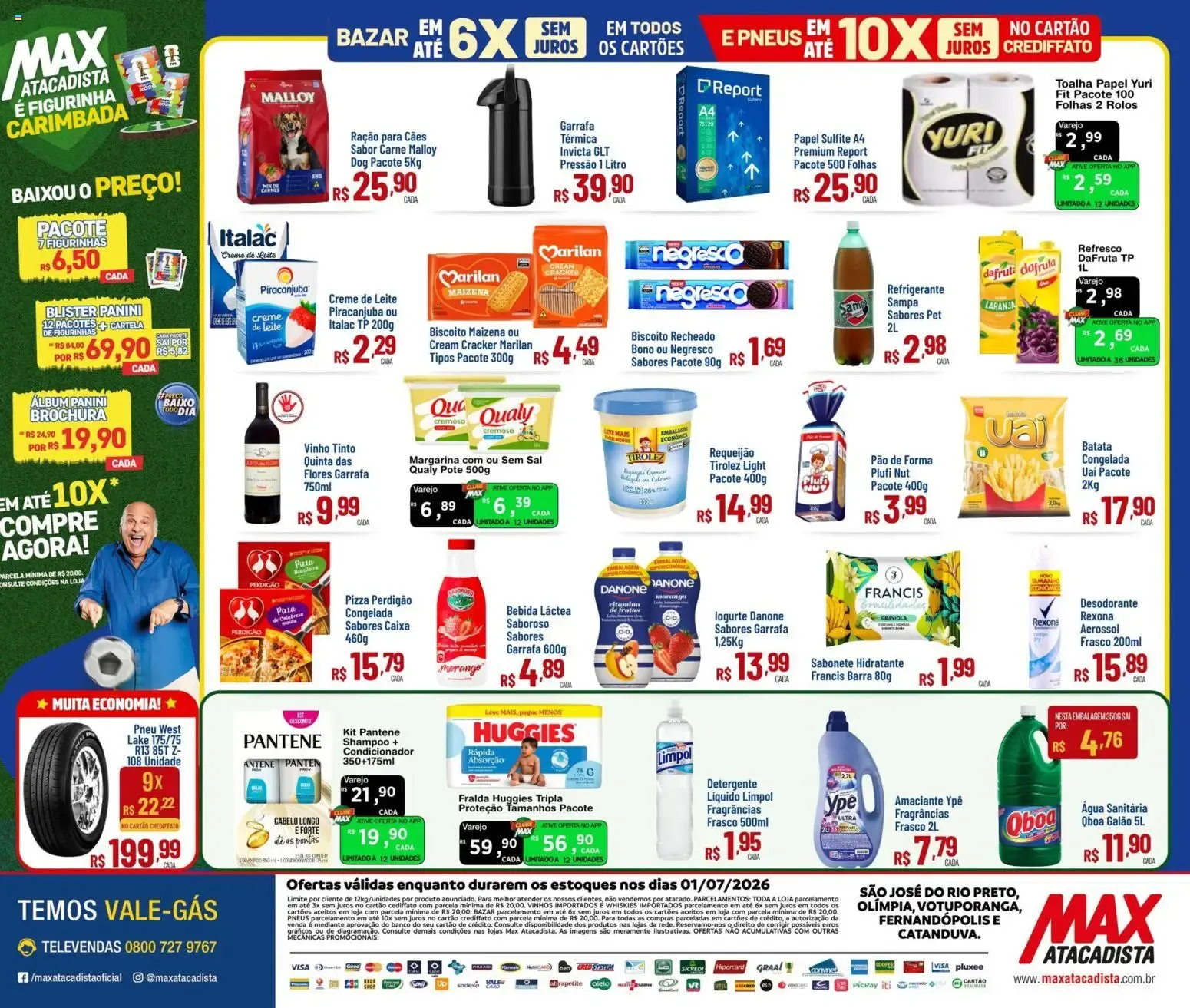 Encarte de Max Atacadista ofertas Dia M de 01/07/2026 | Promoções Online 1 de julho até 1 de julho 2026 - Pagina 2