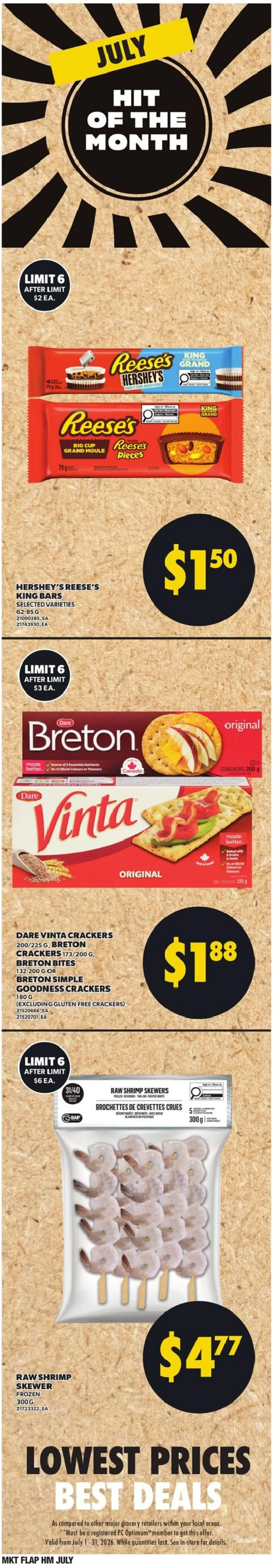 Zehrs weekly flyer / circulaire from Jul 23, 2026 > weekly specials & deals from July 23 to July 29 2026 - flyer page 6