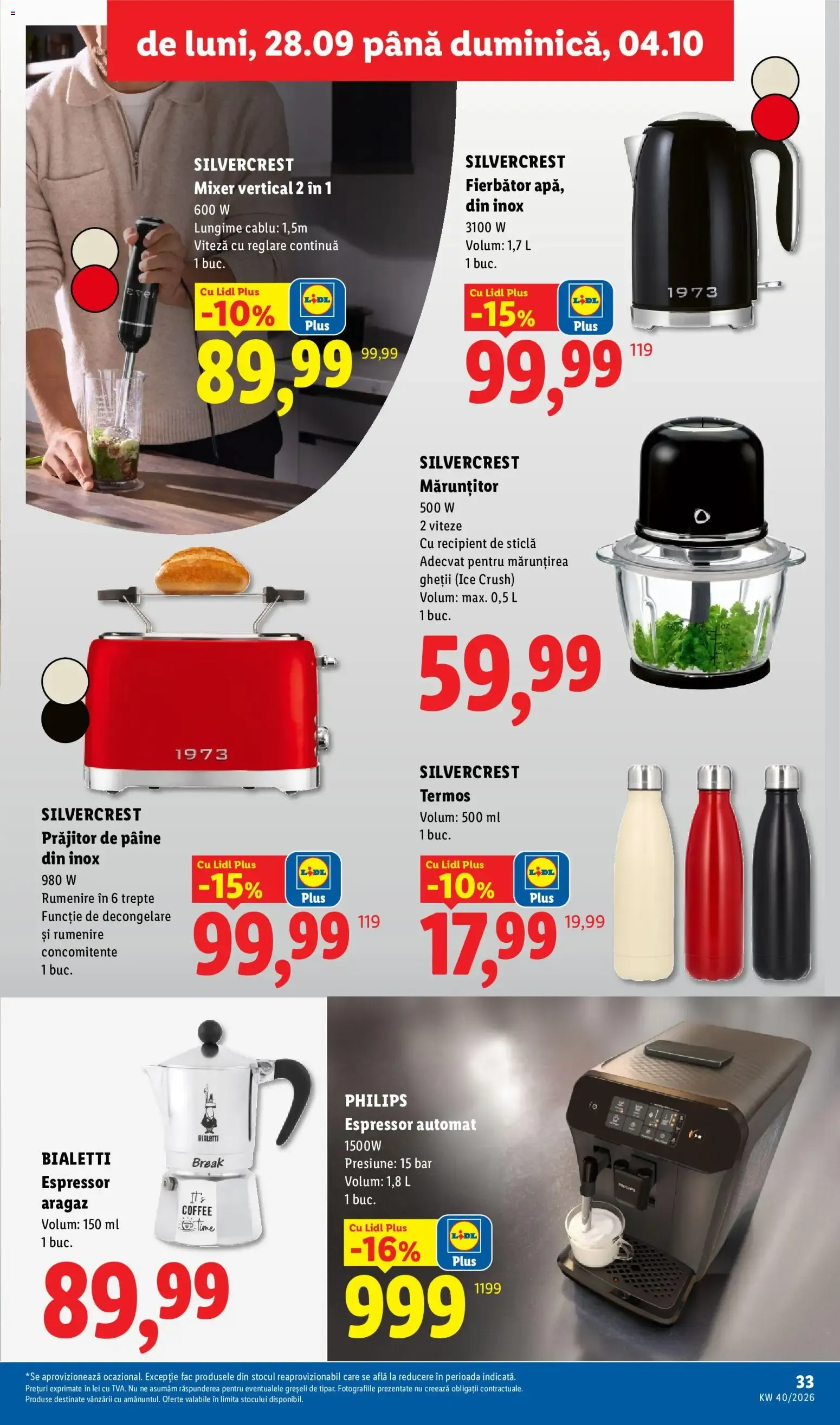 Catalog Catalog LIDL 28.09.2026 - Oferta și Revista online de la 28 septembrie până la 4 octombrie 2026 - Revista Pagina 32