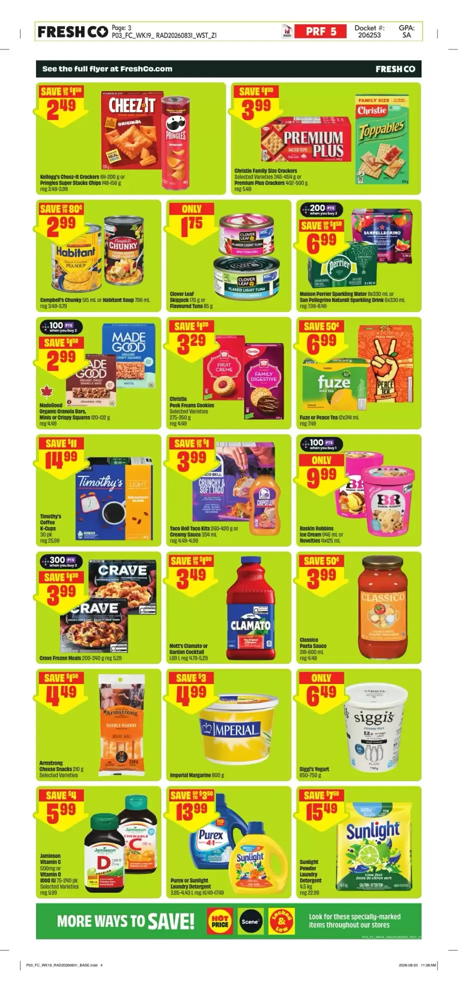 Fresh Co Long Weekend Deals from September 3 to September 9 2026 - flyer page 4