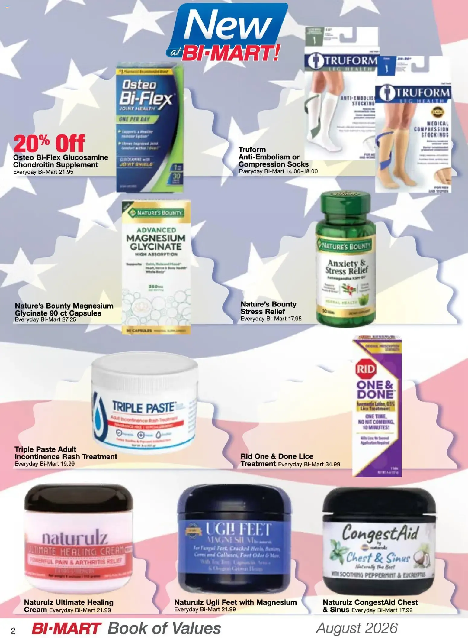 Weekly ad BI-MART Book of Values from August 1 to August 31 2026 - Page 2