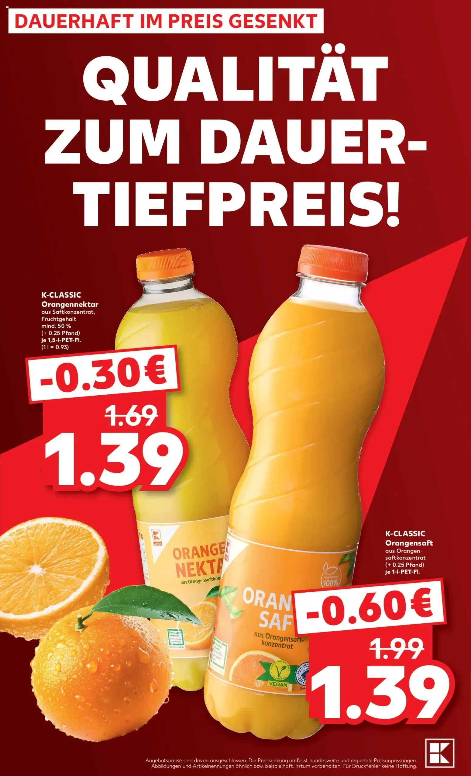 Kaufland Classic: Discount-Billig! Dauerhaft im Preis gesenkt van 1 oktober tot 31 oktober 2026 - Folder pagina 8