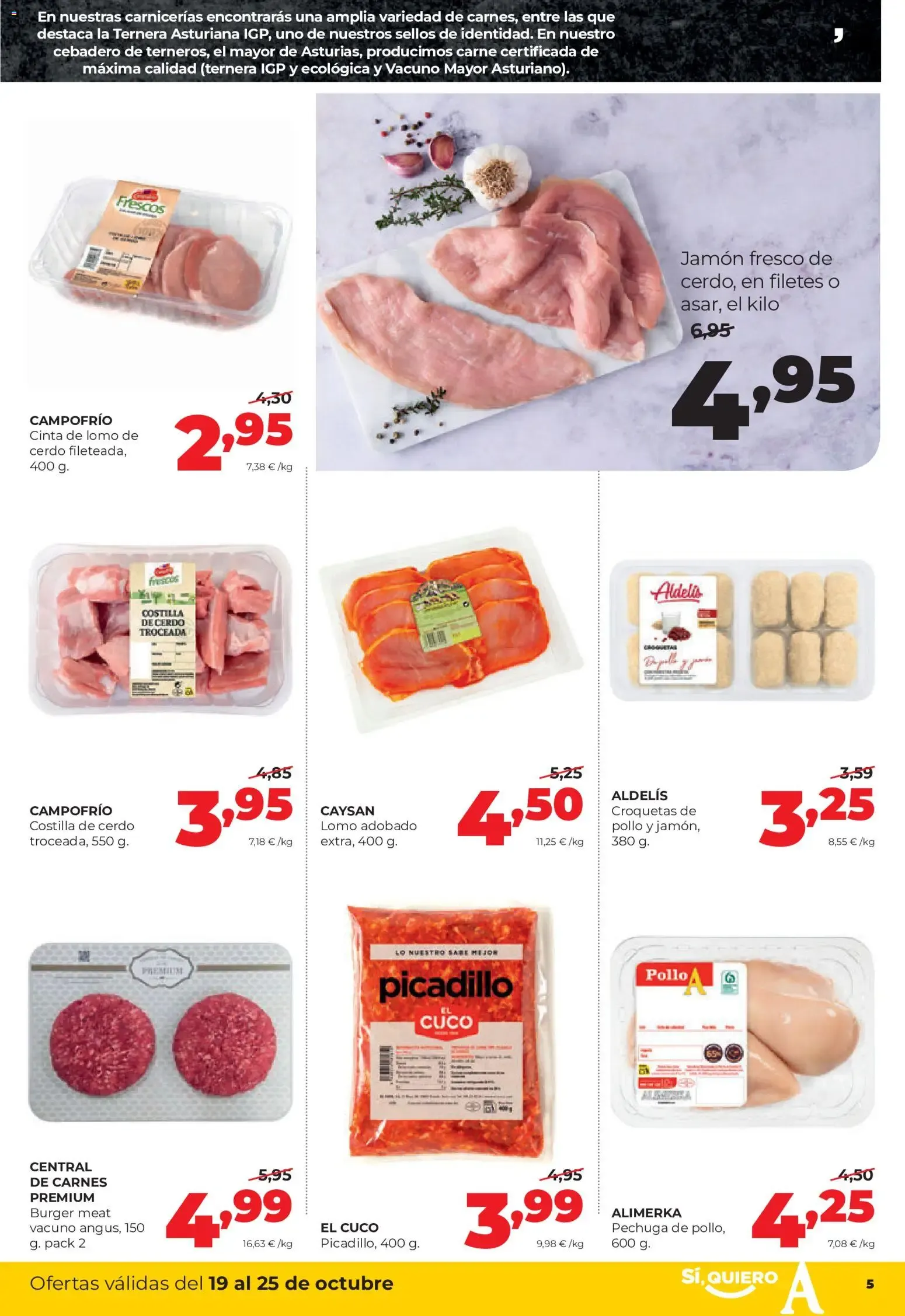 Catálogo de Alimerka folleto del 19/10/2026 | Catálogo 19 de octubre al 25 de octubre 2026 - Página 5