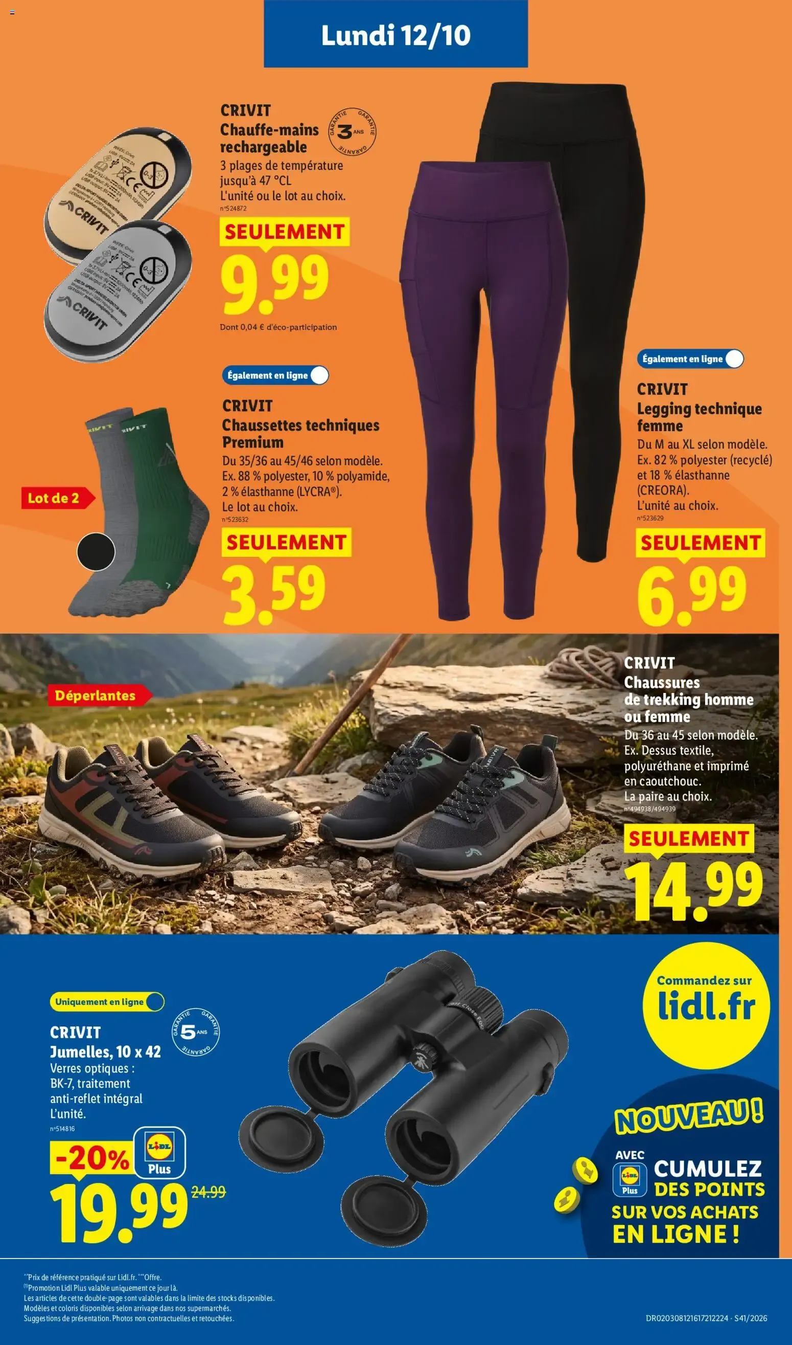 Catalogue LIDL du 08/10/2026 | Promo prospectus en ligne du 8 octobre au 14 octobre 2026 - Catalogue page 57
