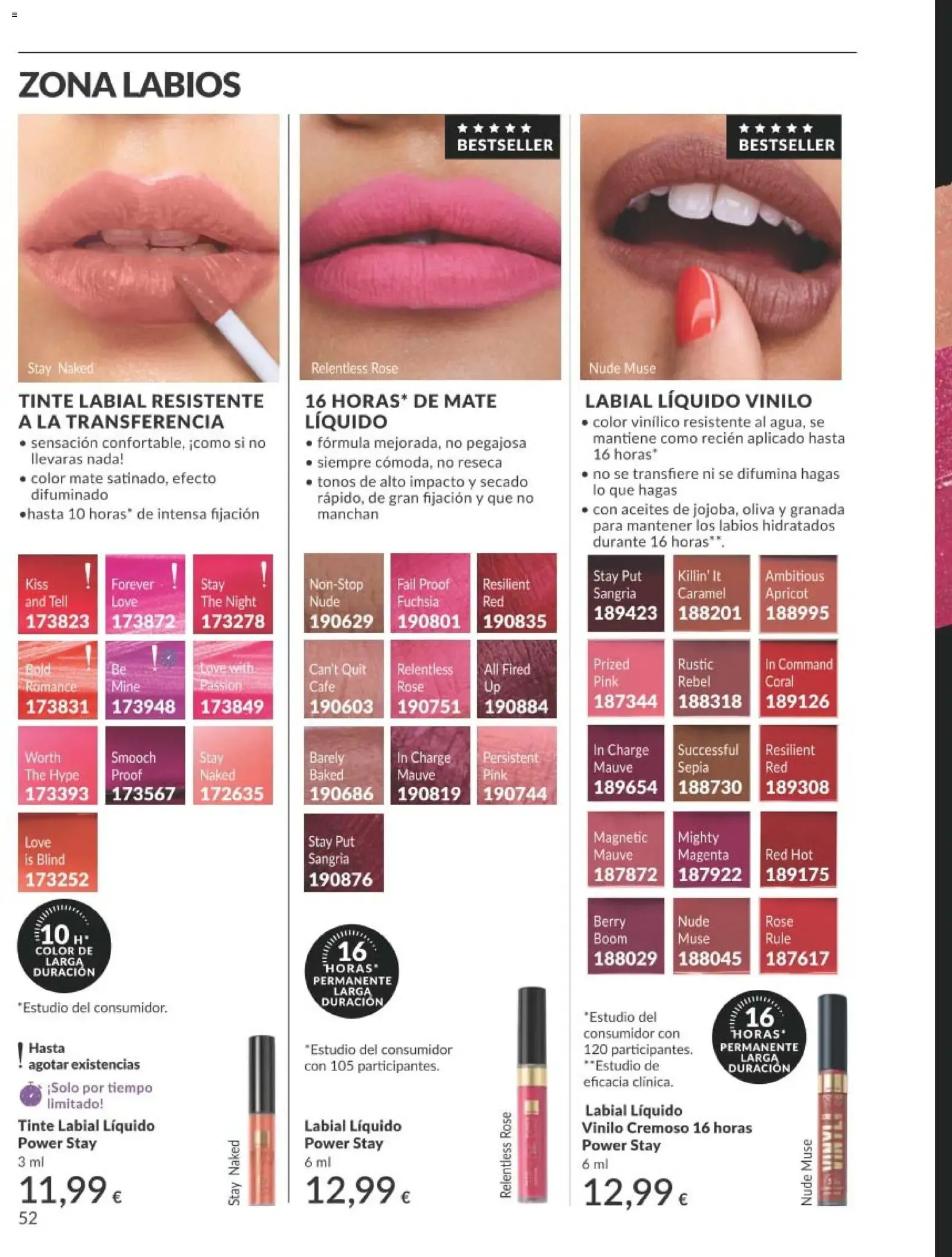 Catálogo de Avon Campaña 8/2026: Mousse para Labios 1 de agosto al 31 de agosto 2026 - Página 52