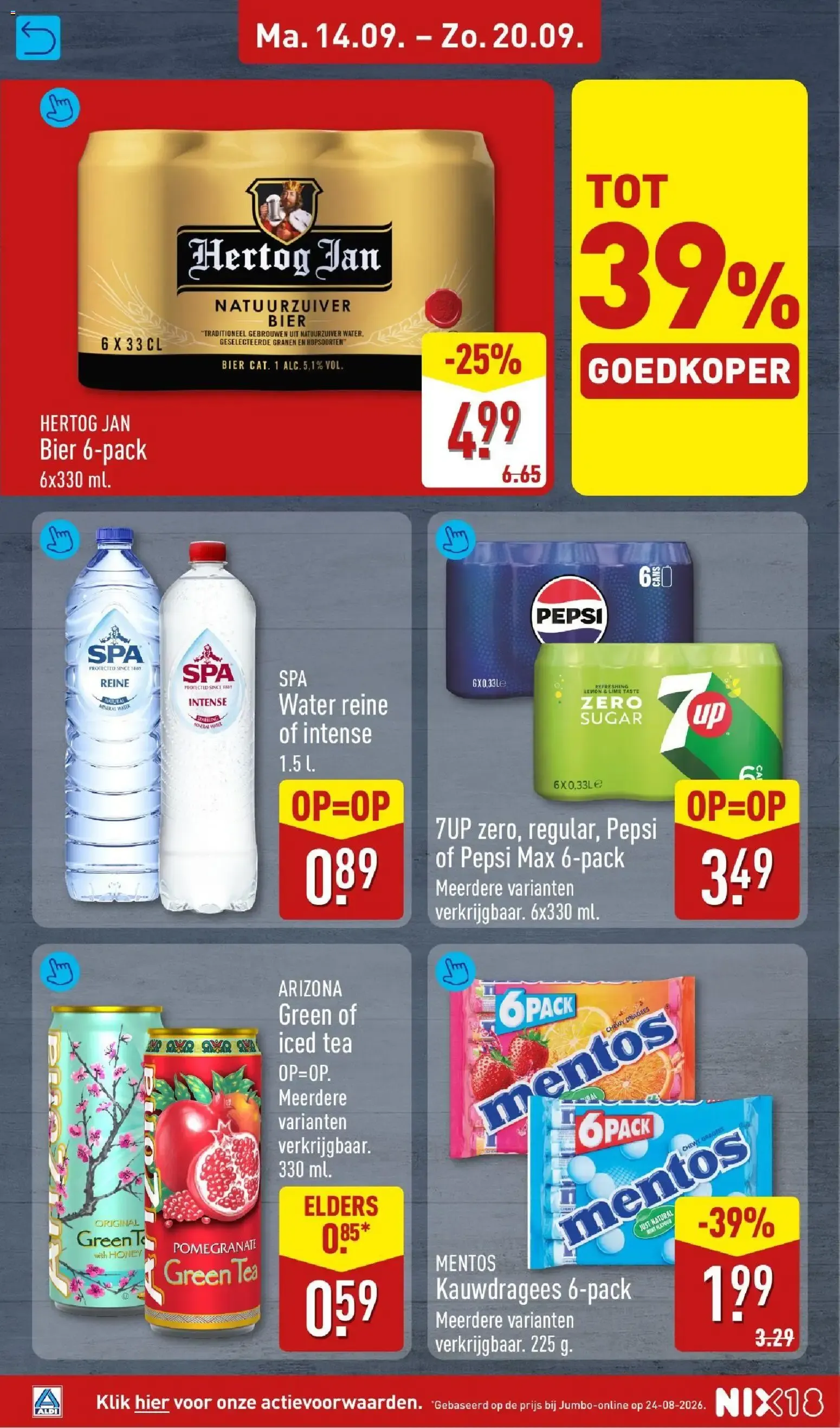 Aldi folder vanaf 14-09-2026 (volgende, deze week) van 14 september tot 20 september 2026 - Folder pagina 20