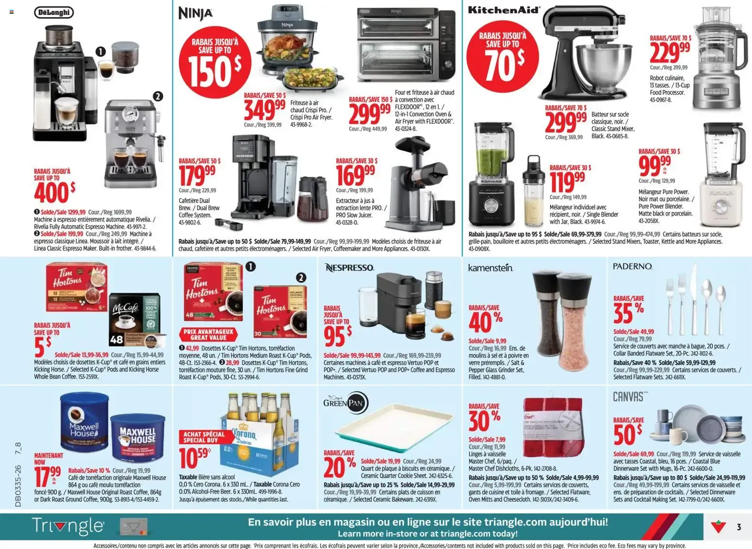 Canadian Tire circulaire from Aug 27, 2026 > weekly specials & deals from August 27 to September 2 2026 - flyer page 3