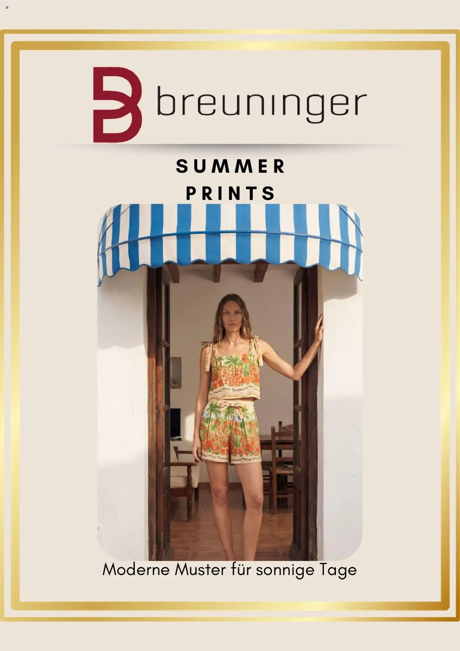 Breuninger Summer Prints von 10. Juli bis 10. August 2026 - Prospekt seite 1