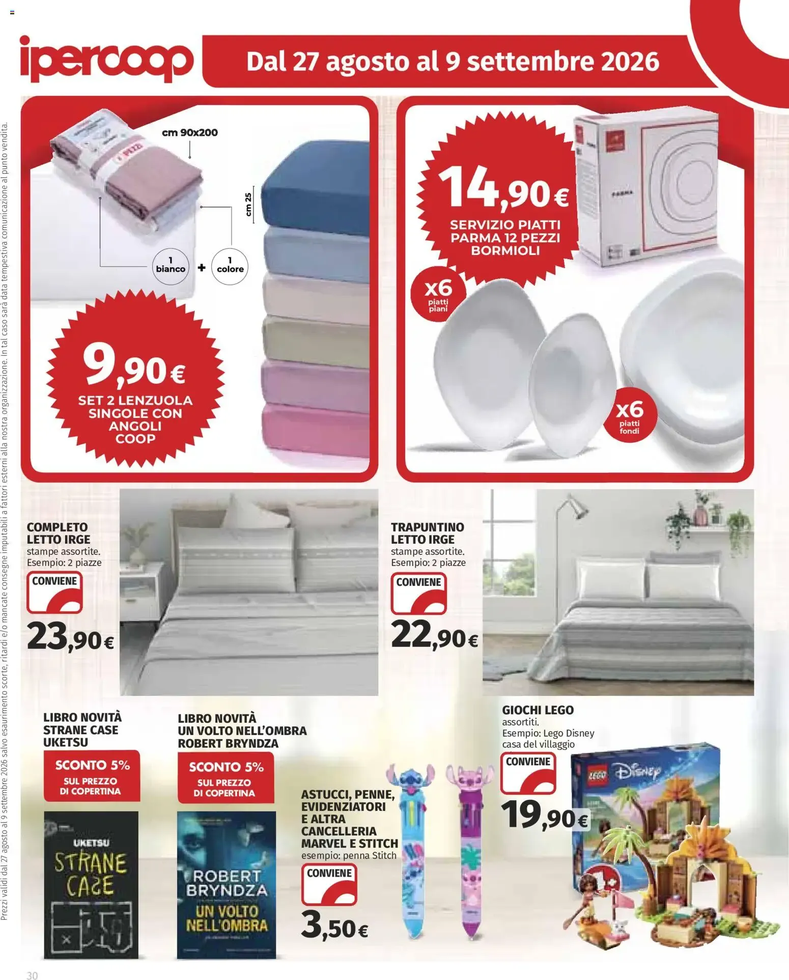 Volantino COOP Anteprima dal 27/08/2026 > NUOVO Promozioni da 27 agosto a 9 settembre di 2026 - Pagina del volantino 30