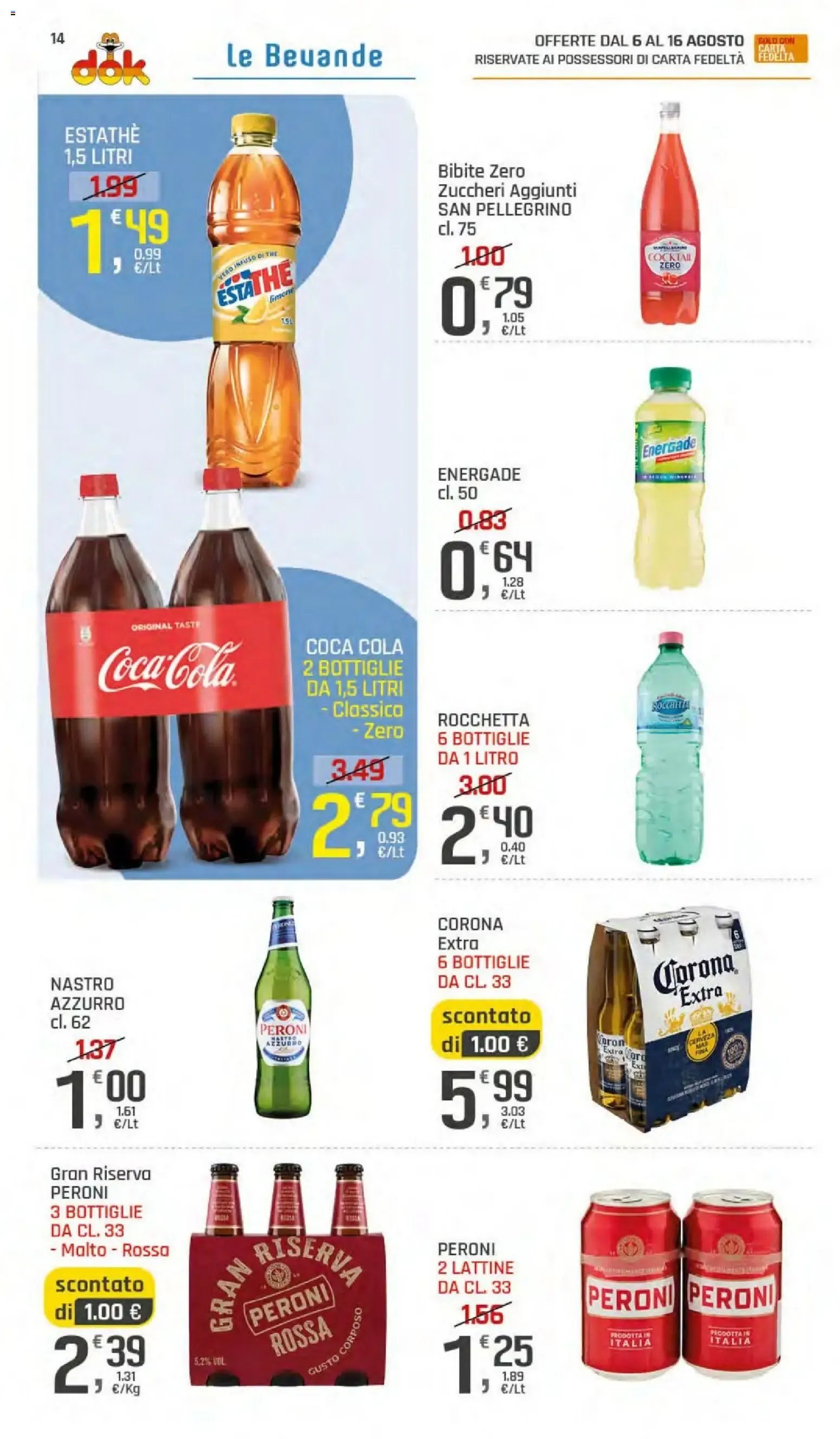 Nuovo DOK volantino dal 06/08/2026 > offerte anteprima 🛍️ da 6 agosto a 16 agosto di 2026 - Pagina del volantino 14