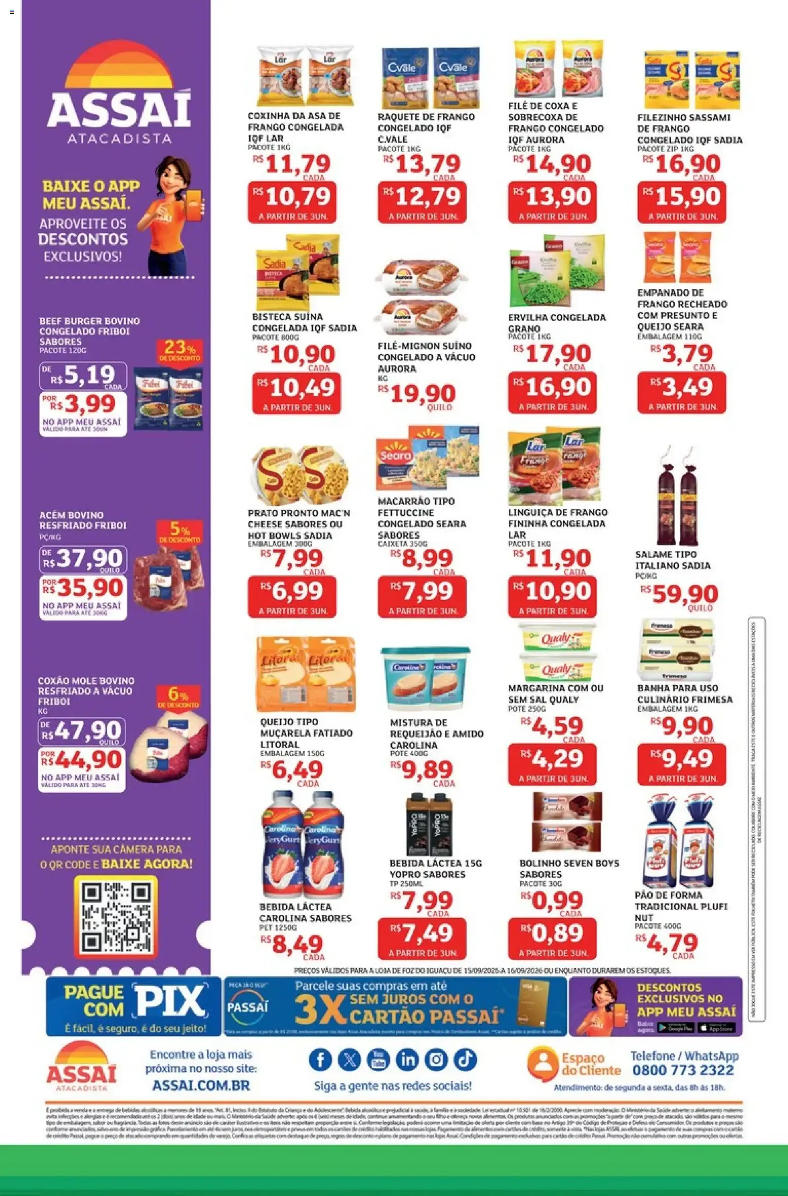 Encarte de Assaí Atacadista ofertas - PR de 15/09/2026 | Promoções Online 15 de setembro até 16 de setembro 2026 - Pagina 2