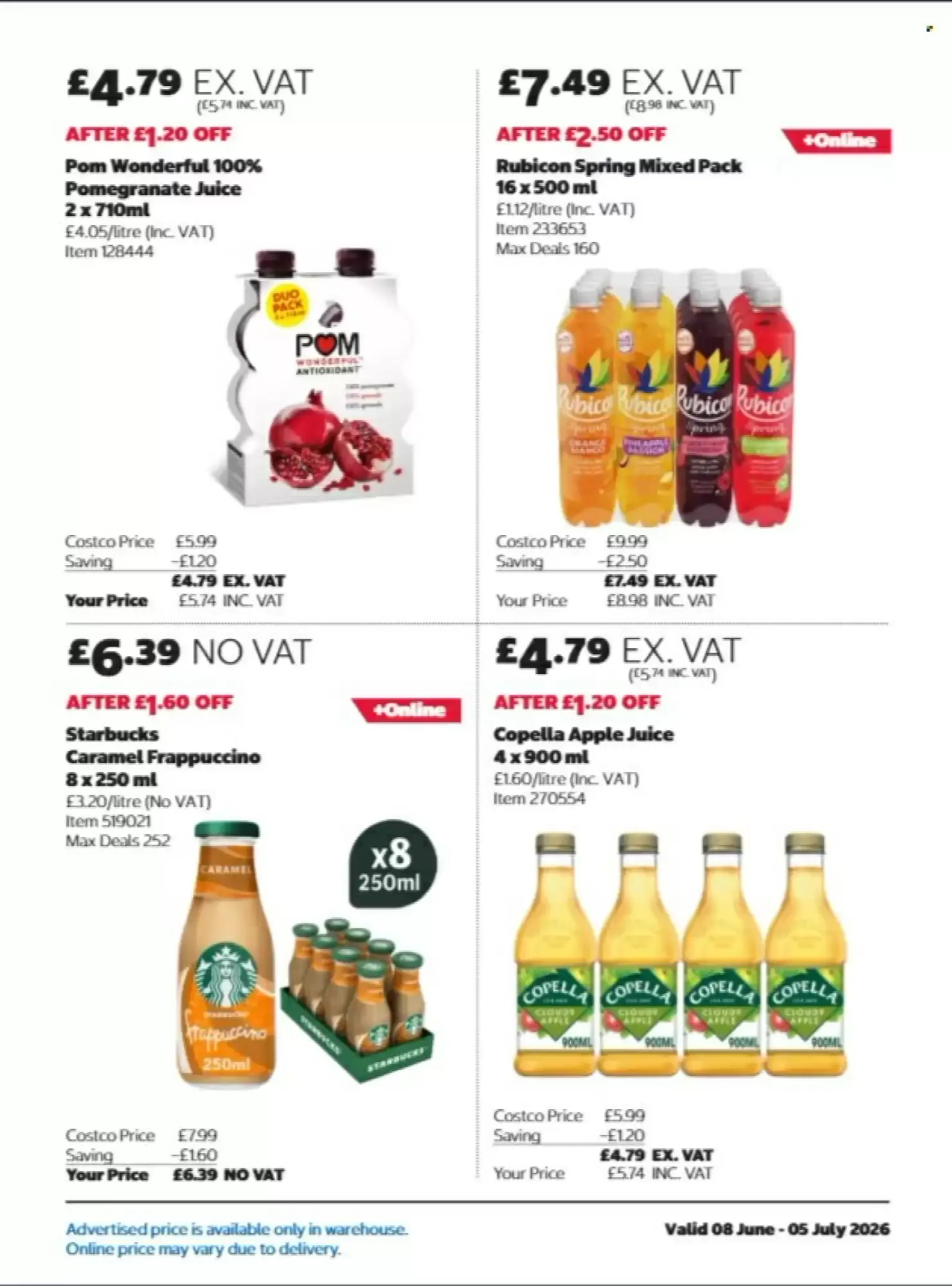 Costco leaflet from 8 June to 5 July 2026 - Catalogue Page 17