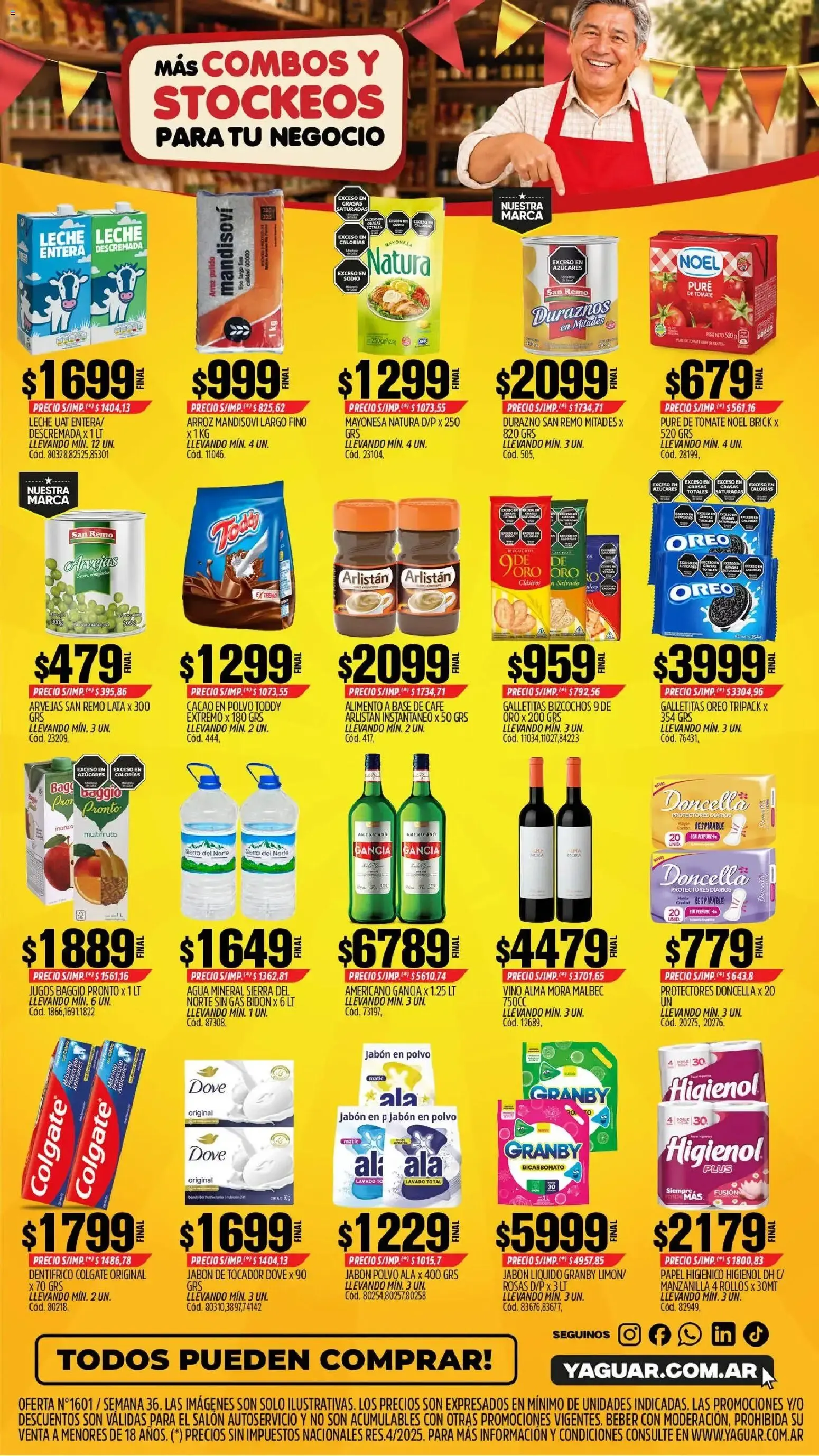 Ofertas de Mayorista Yaguar - Mes del Almacenero 31 de agosto al 6 de septiembre 2026 - Página 2 del catálogo