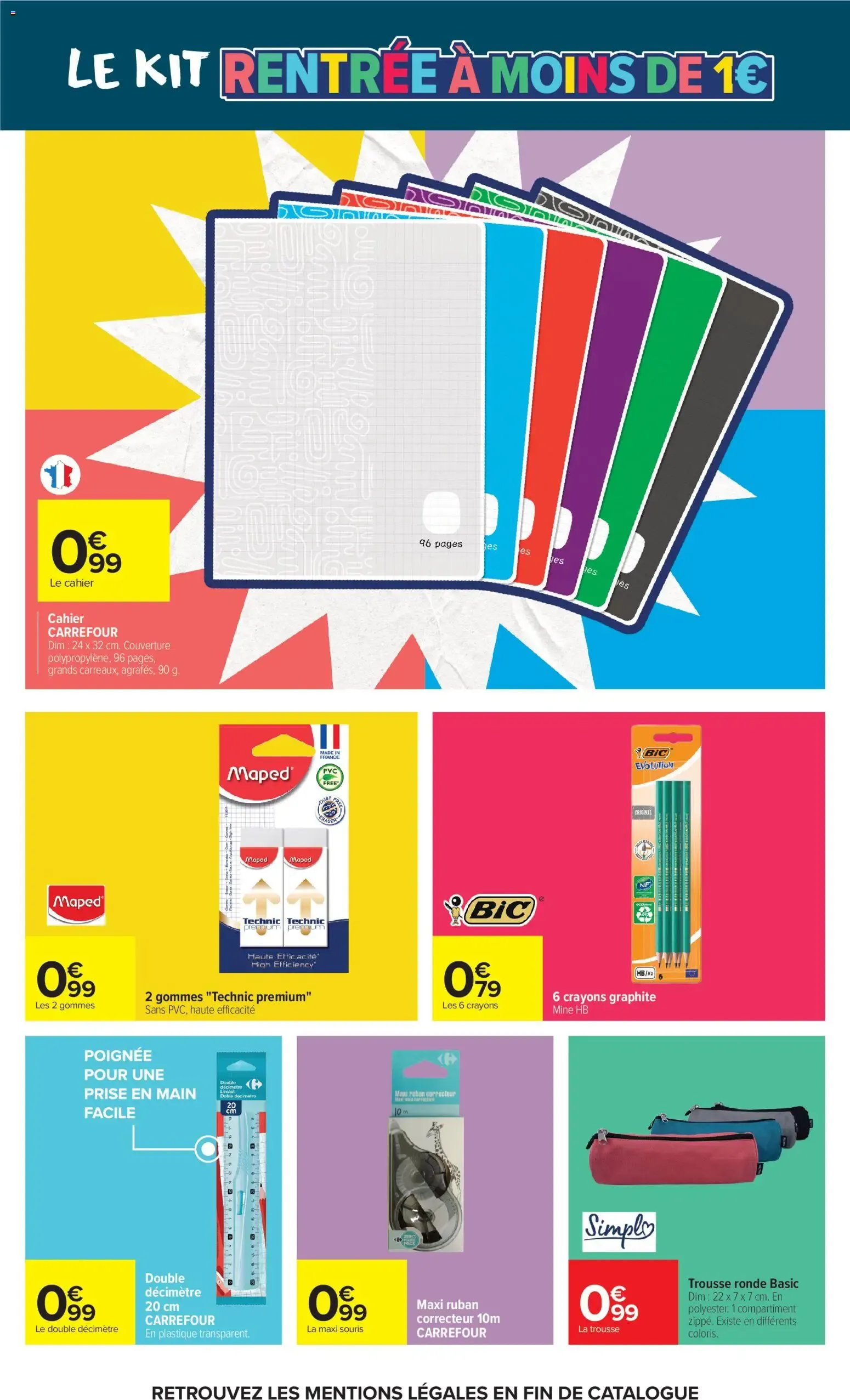 Carrefour Market - L'ÉTÉ À LA PLAGE, LA RENTRÉE À LA PAGE. du 11 août au 30 août 2026 - Catalogue page 10