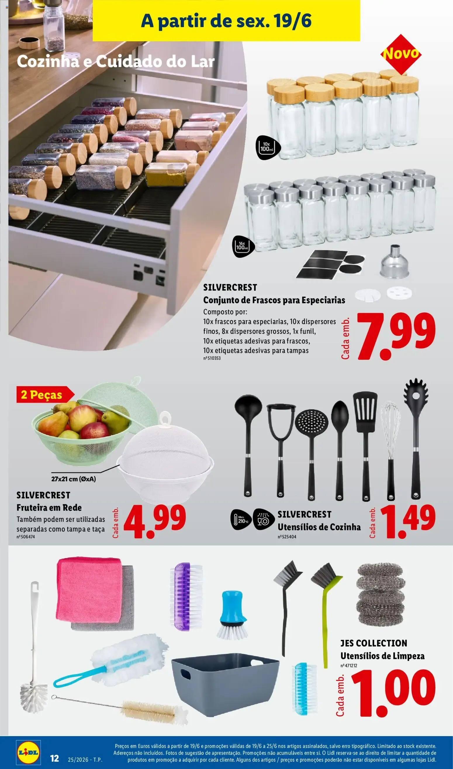 Folheto Lidl Novidades » de 15/06/2026 - 21/06/2026 de 15 de junho até 21 de junho 2026 - Pagina 12