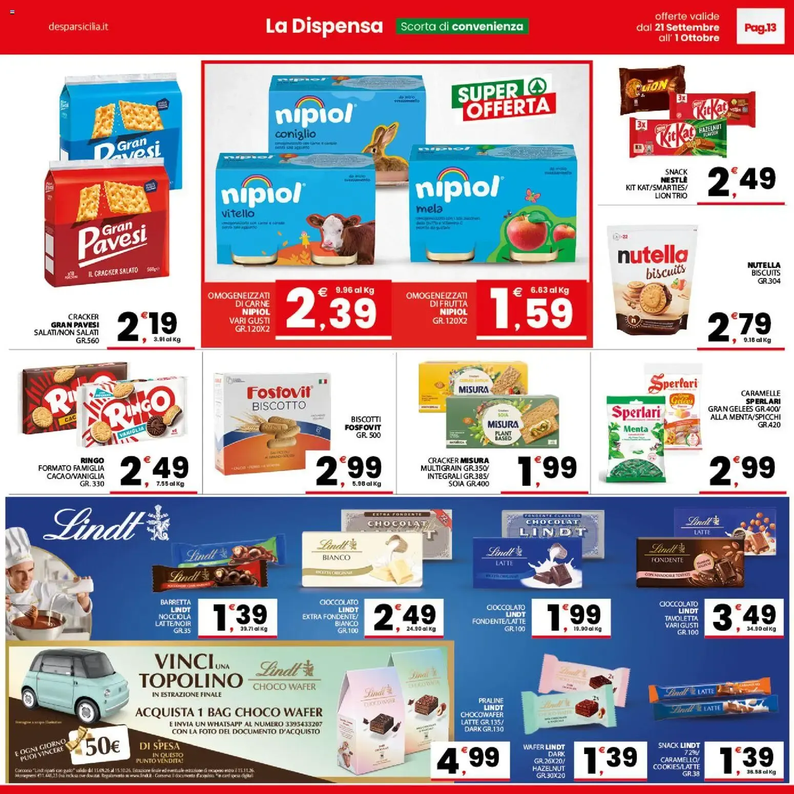 Raddoppia & Risparmia da 21 settembre a 1 ottobre di 2026 - Pagina del volantino 13