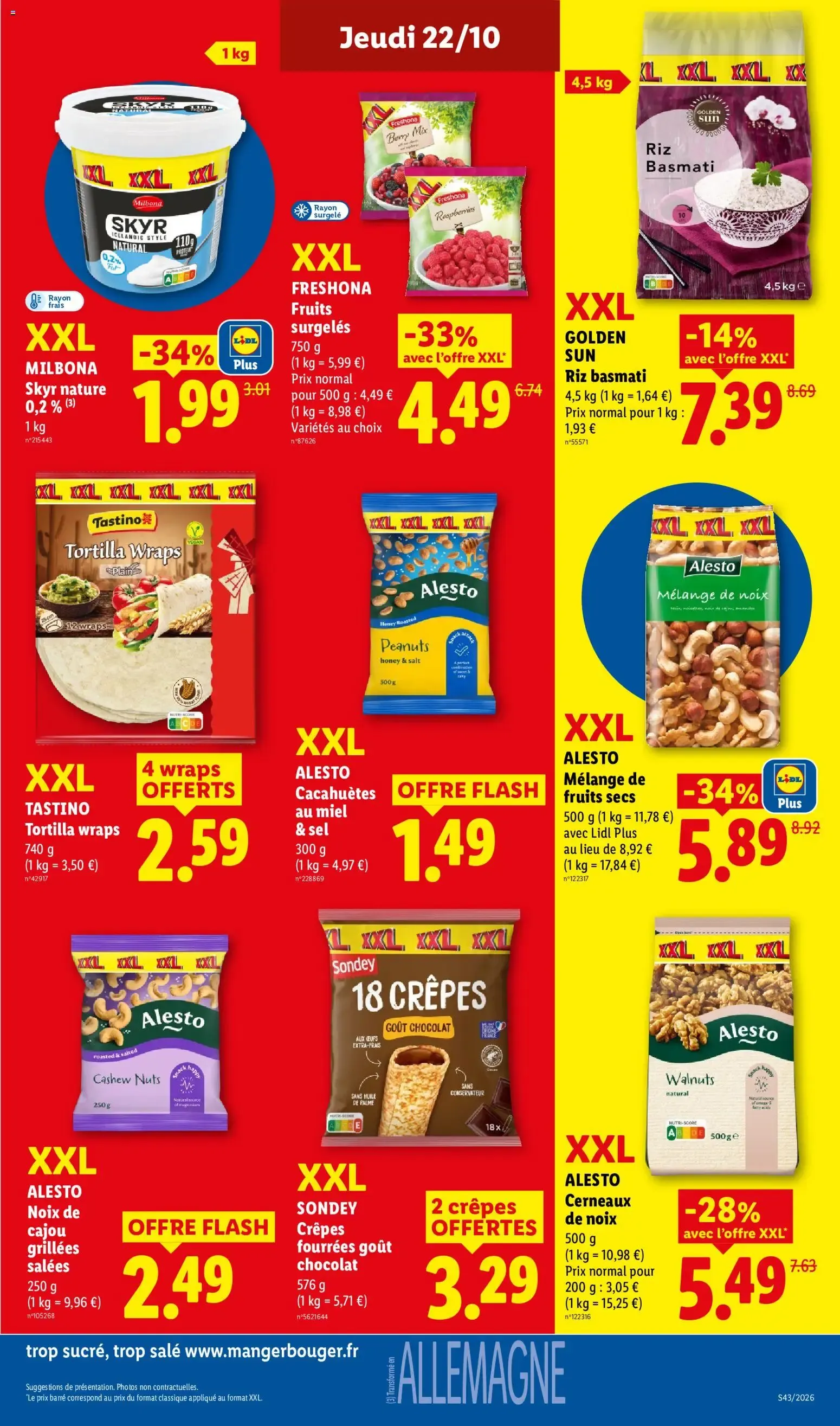 Lidl: Le Moins Toujours Plus du 22 octobre au 28 octobre 2026 - Catalogue page 27
