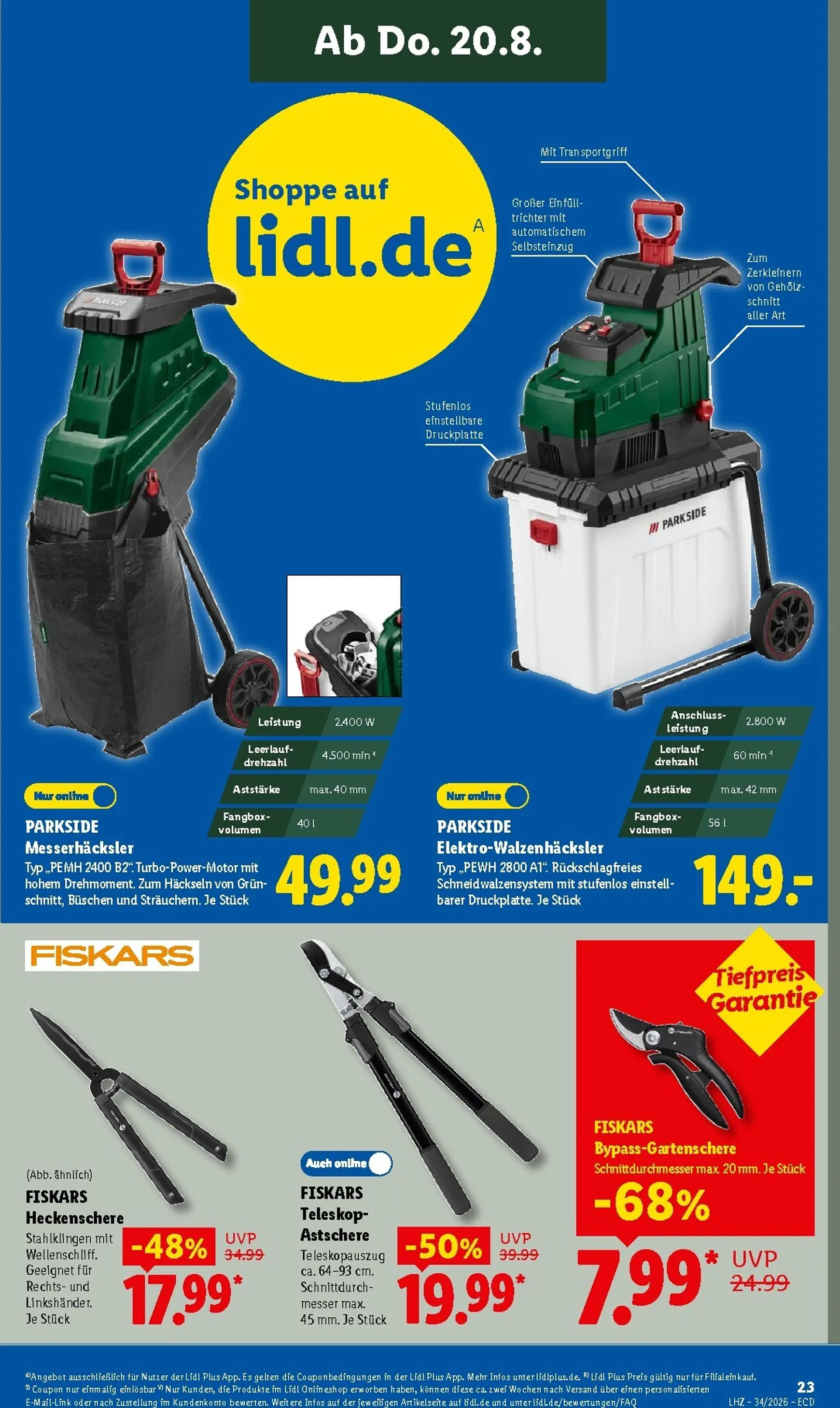 Lidl Prospekt nächste Woche – von Montag 17.08.2026 bis Samstag 22.08.2026 von 17. August bis 22. August 2026 - Prospekt seite 44