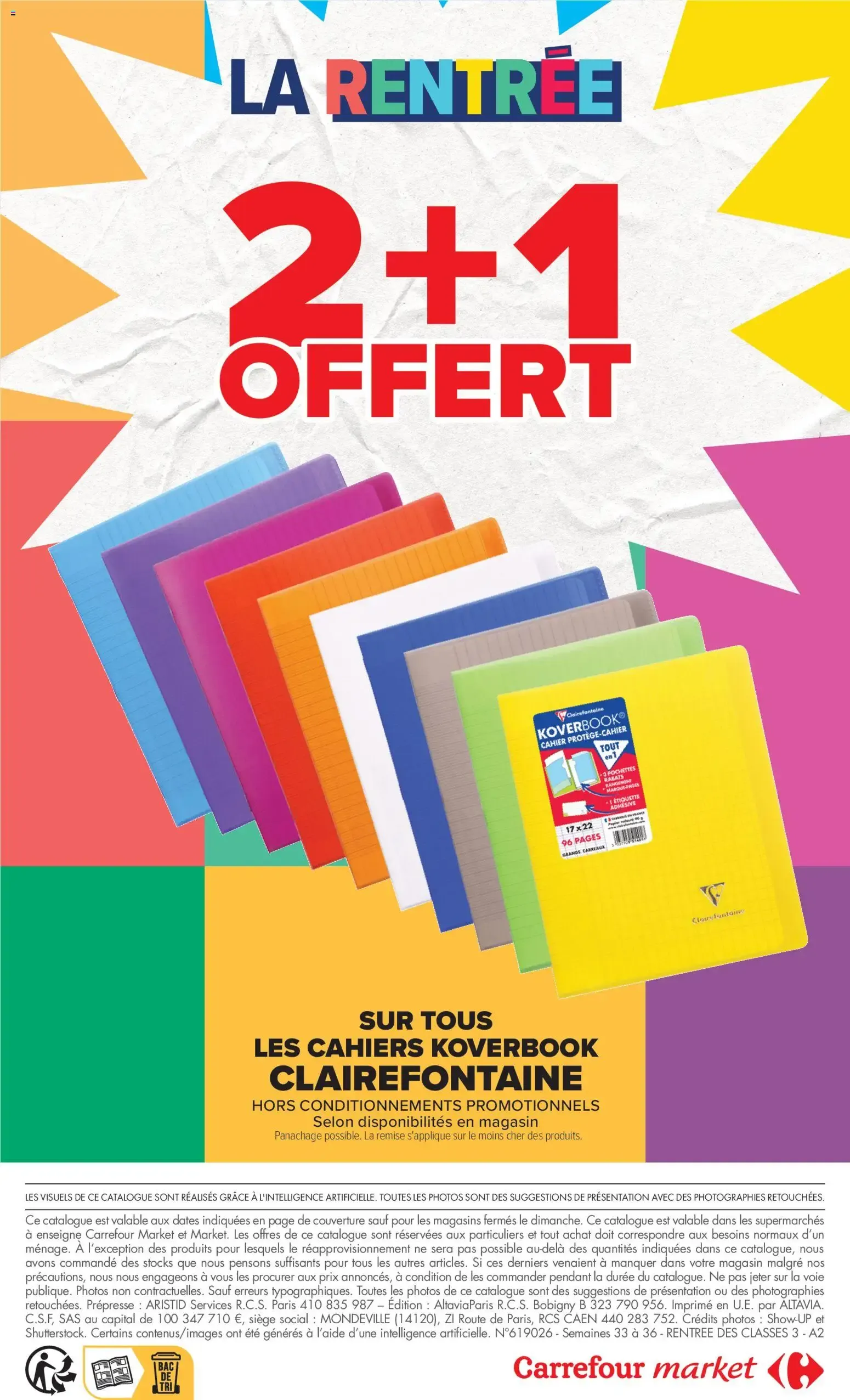 Carrefour Market - L'ÉTÉ À LA PLAGE, LA RENTRÉE À LA PAGE. du 11 août au 30 août 2026 - Catalogue page 15