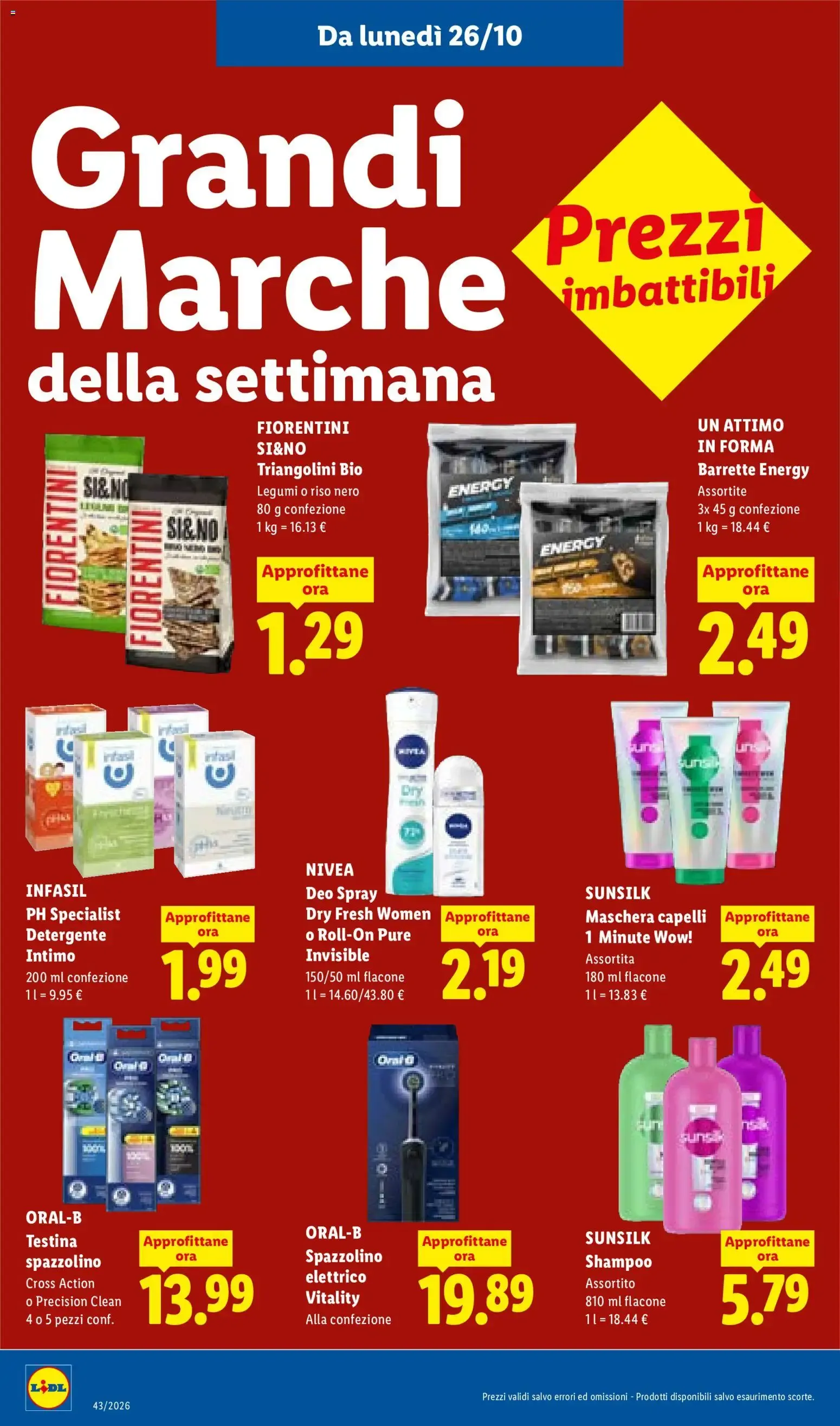 Lidl: Piccoli Prezzi, Grande Qualità da 22 ottobre a 28 ottobre di 2026 - Pagina del volantino 48