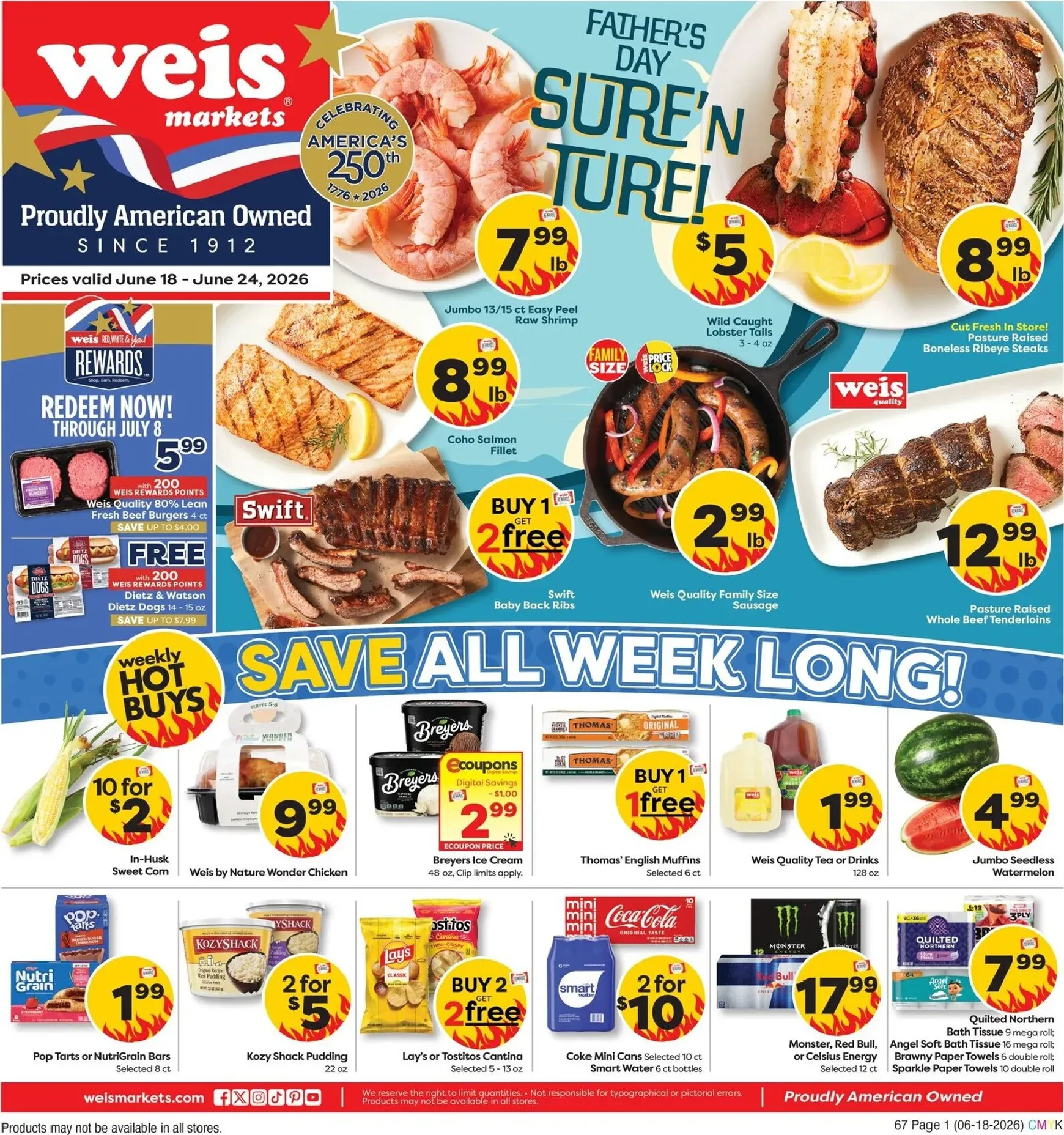 Weekly ad Weis PRICE LOCK: Extended Savings from June 18 to July 15 2026 - Page 4