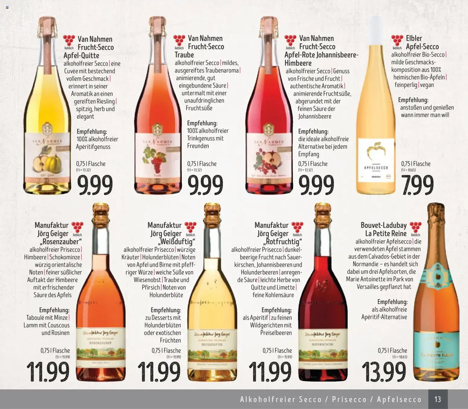 Edeka Struve Wein– und Spirituosen (ab 14.11.2025) zum Blättern von 14. November bis 30. Juni 2026 - Prospekt seite 13