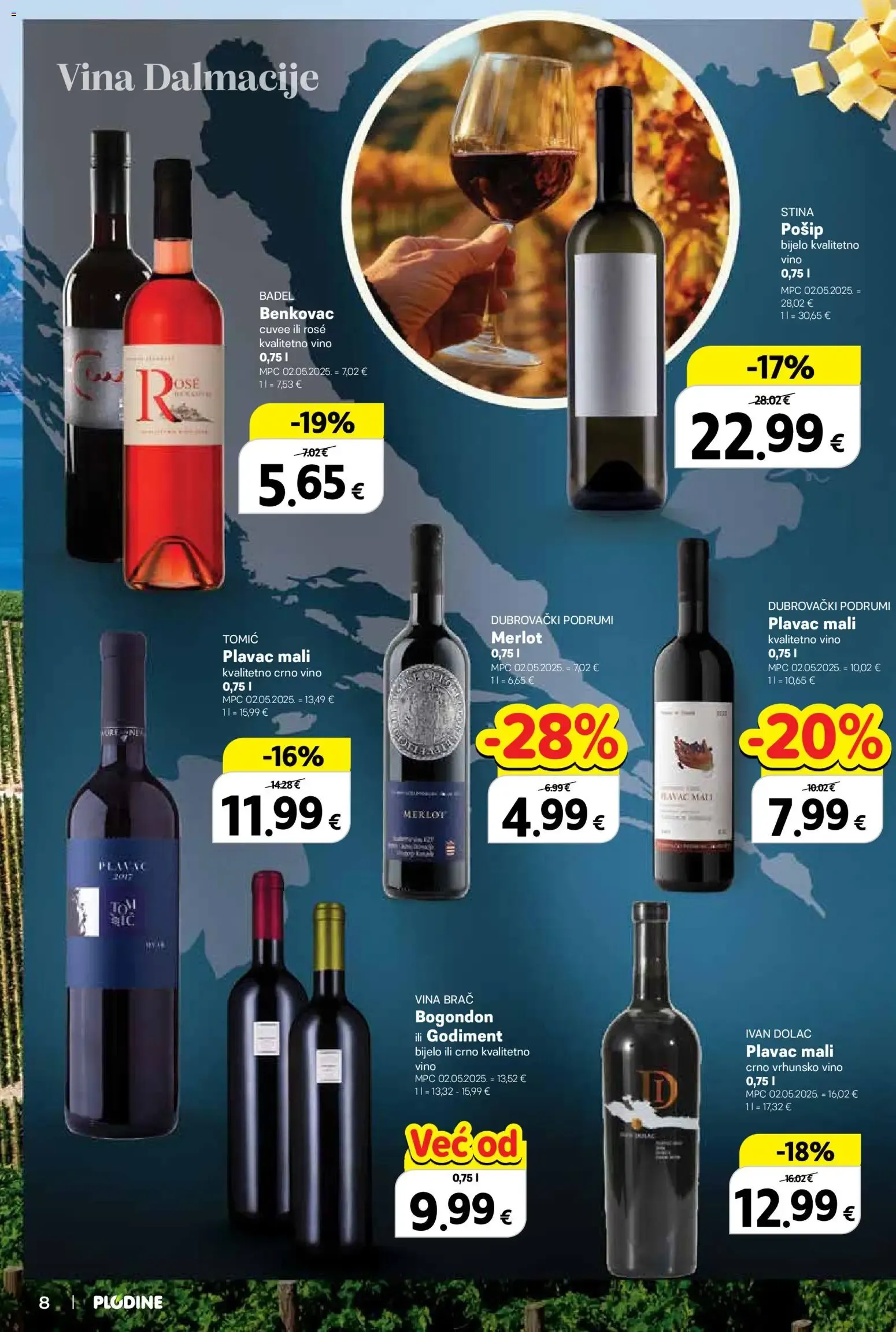 Katalog Plodine Vinnski putopis novi od 24.09.2026 na listanje > letak digitalni od 24. rujna do 7. listopada 2026. - Pregled Stranica 8