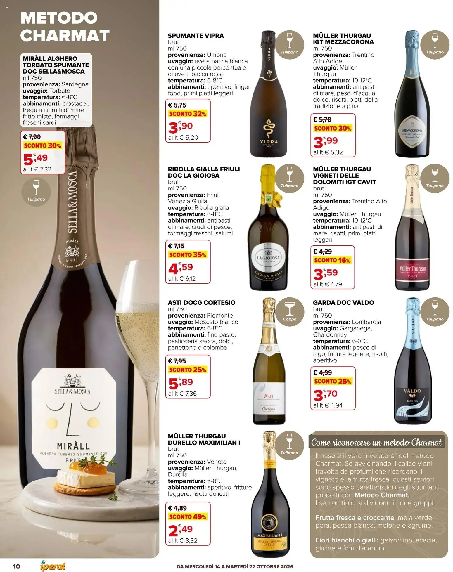 Nuovo Iperal volantino Fiera Del Vino dal 14/10/2026 > offerte anteprima 🛍️ da 14 ottobre a 27 ottobre di 2026 - Pagina del volantino 10