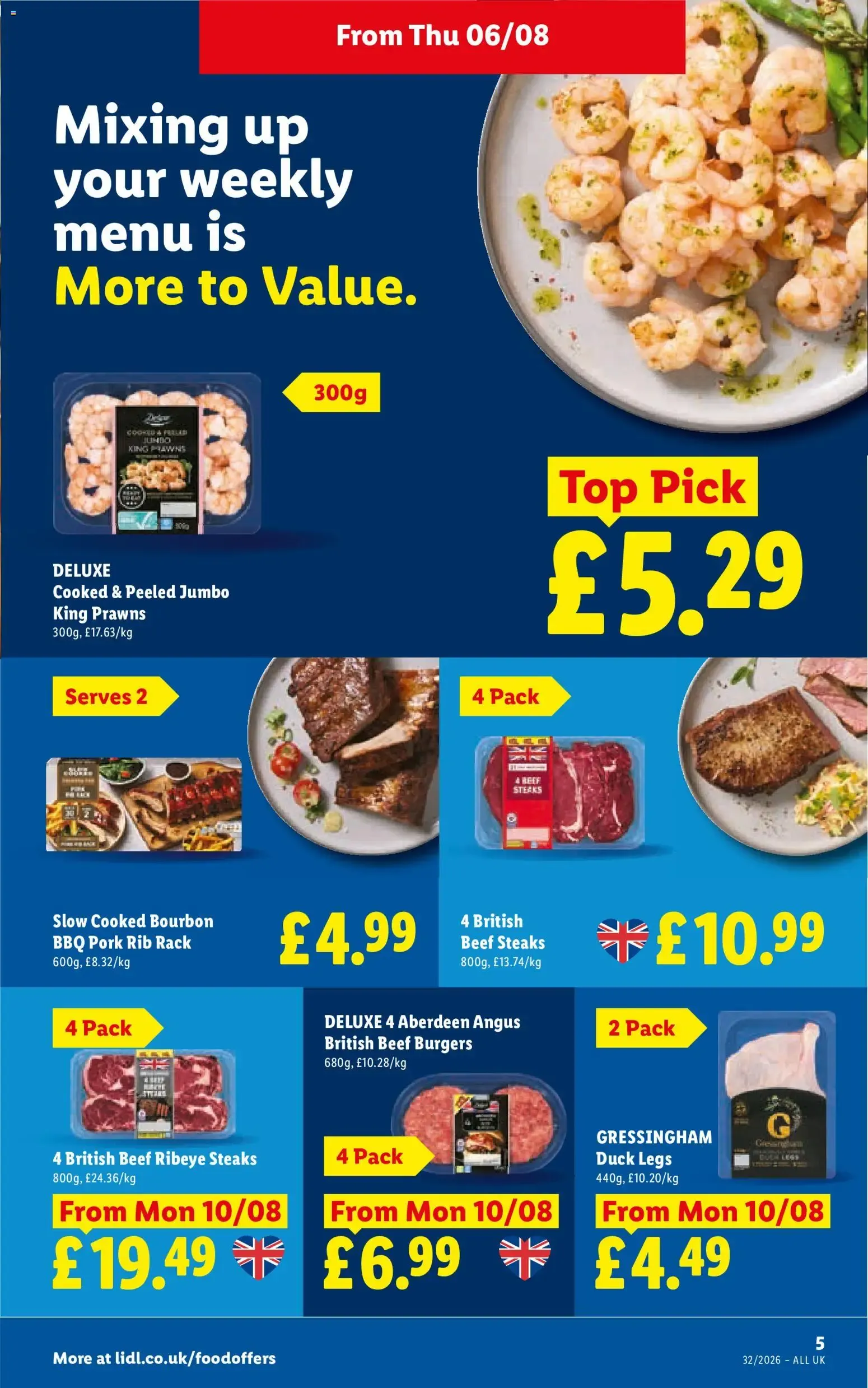 Weekly offers Lidl Wales (06/08/2026 - 12/08/2026) - Offers Online from 6 August to 12 August 2026 - Catalogue Page 5