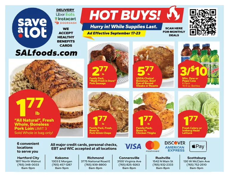Save a Lot - Hot Buys!