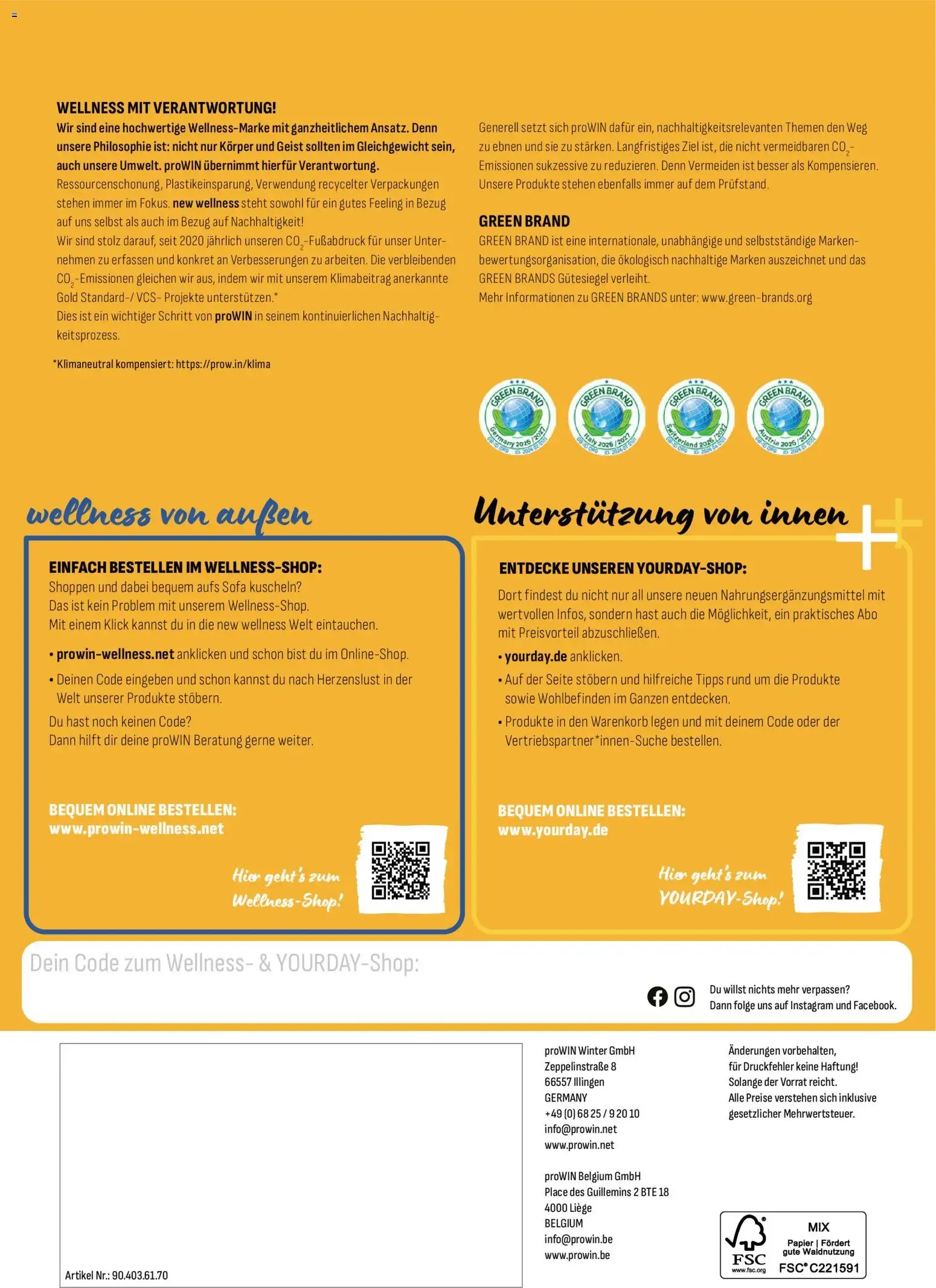 Katalog ProWin New Wellness April / September 2026 > Aktueller Prospekt von 1. April bis 30. September 2026 - Prospekt seite 56