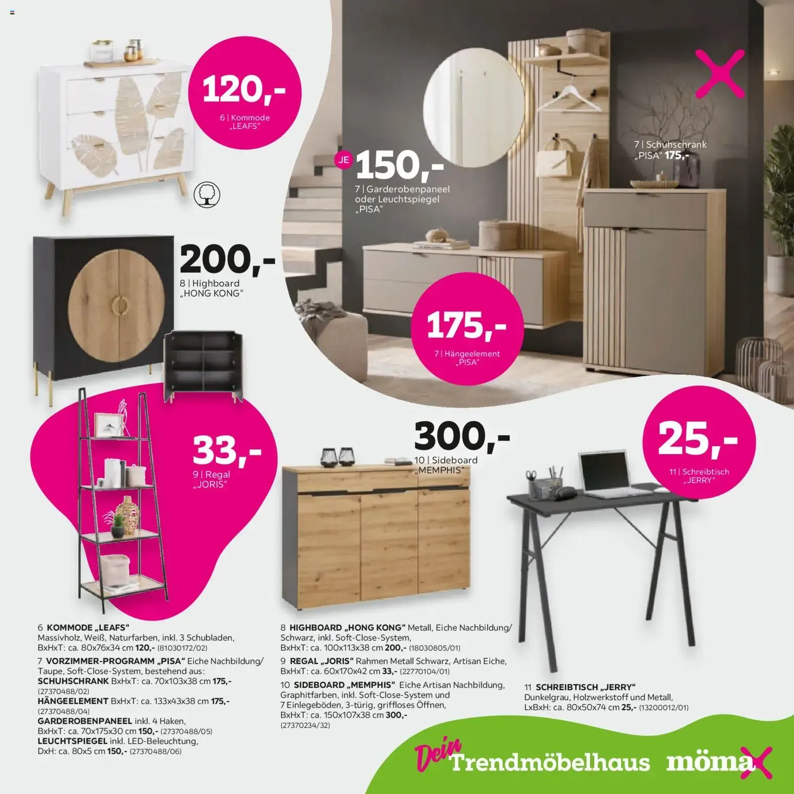 Mömax: Ahorra hasta 20% con tu Trendbonus von 19. Oktober bis 25. Oktober 2026 - Prospekt seite 9