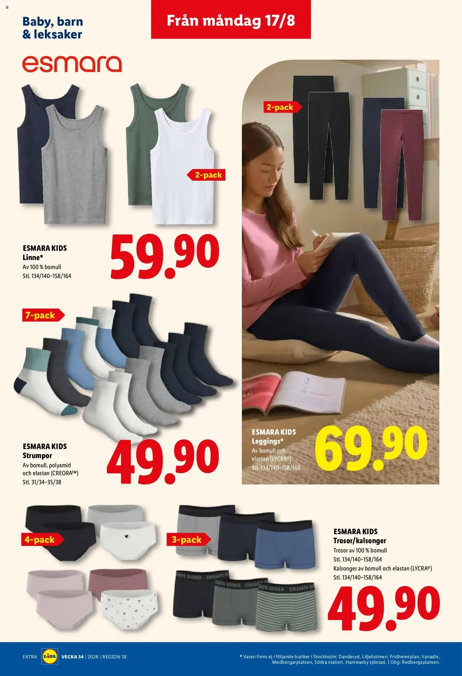 Lidl: Kvalitetssäkrade frukter och grönsaker. Det lönar sig. från 17 augusti till 23 augusti 2026 - Reklamblad sidor 19