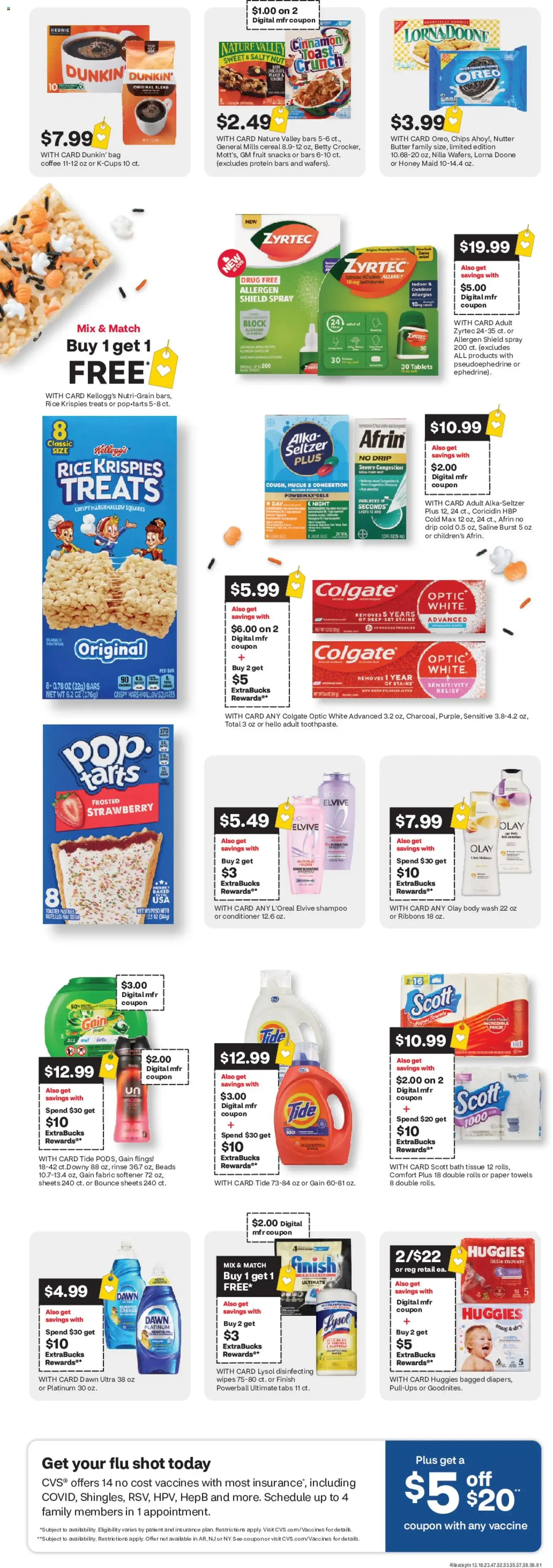 Weekly ad CVS Weekly Ad from 10/18/2026 - Flyer, Circular this week from October 18 to October 24 2026 - Page 2