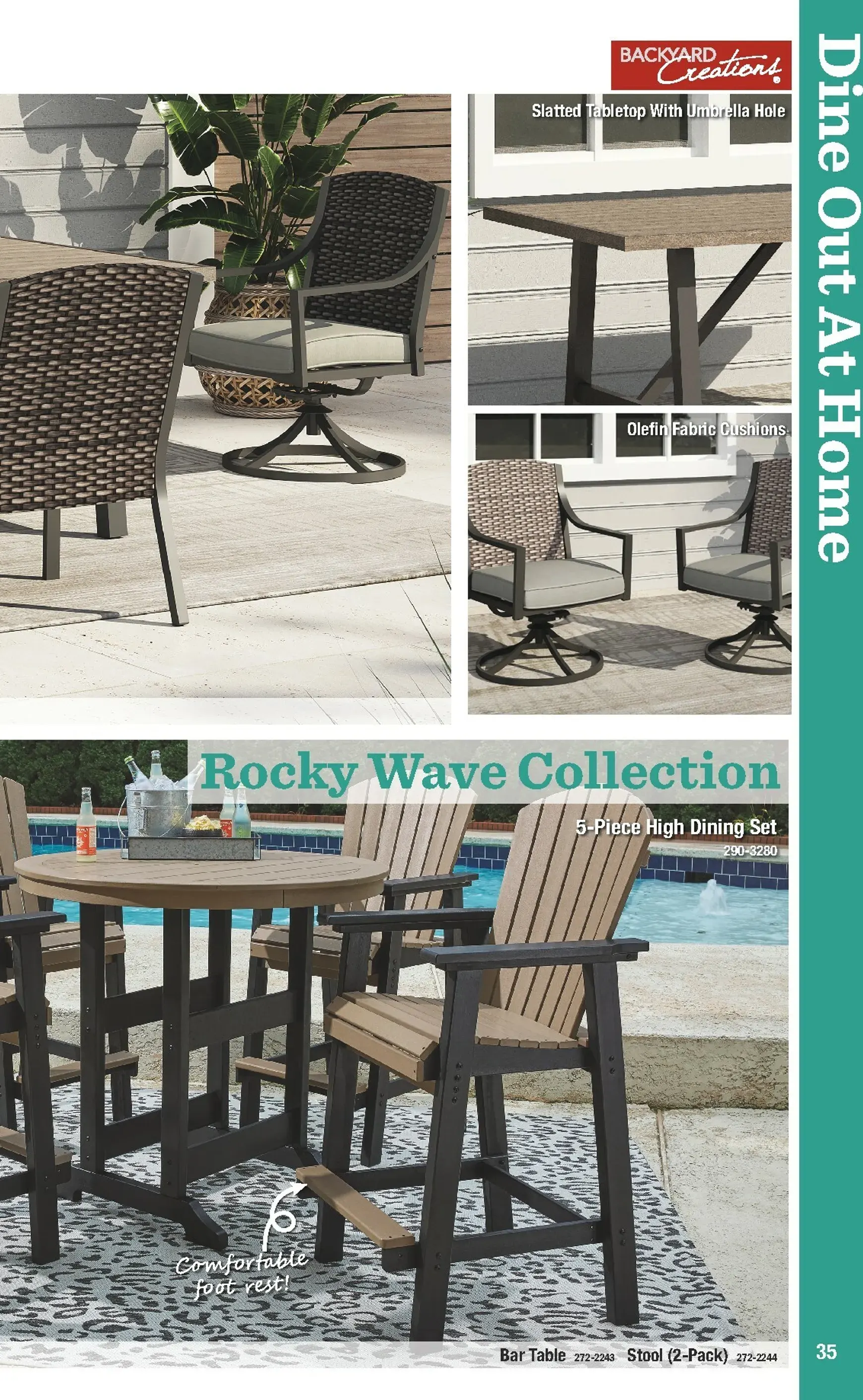 Weekly promotion Outdoor Living 2026 Catalog spanning from February 4 to December 31 2026 - Page 36 for Catalogue 365