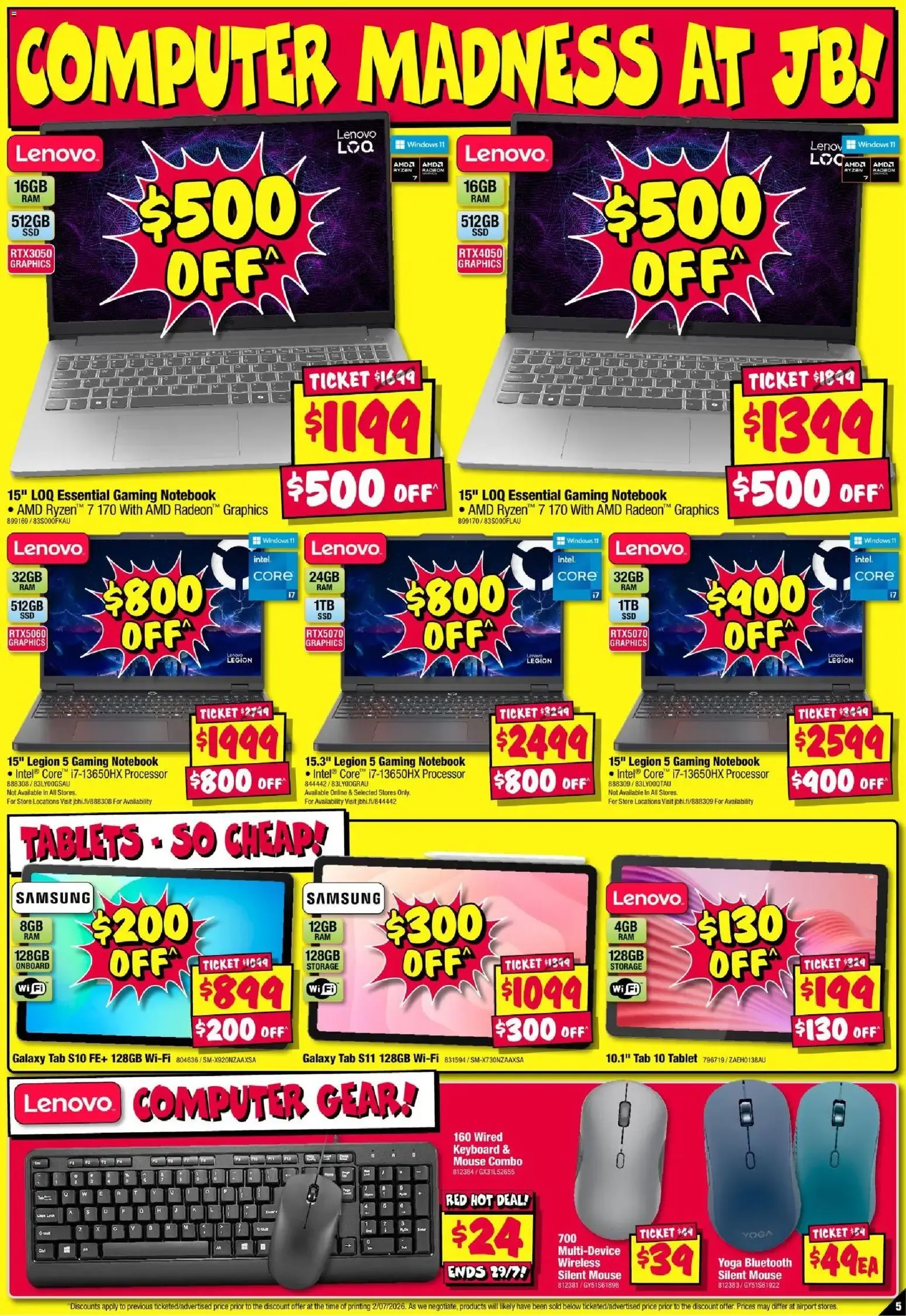 JB HI-FI BIG BRAND SELLOUT! - Catalogue valid from 16 July to 29 July 2026 - page 5