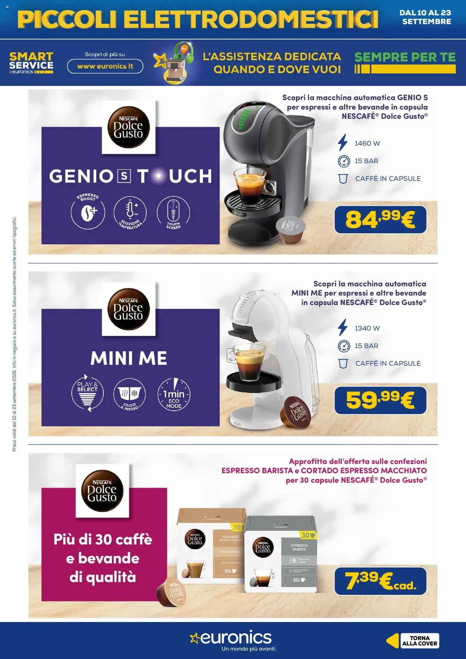 Nuovo Euronics volantino Piccoli Elettrodomestici dal 10/09/2026 > offerte anteprima 🛍️ da 10 settembre a 23 settembre di 2026 - Pagina del volantino 11