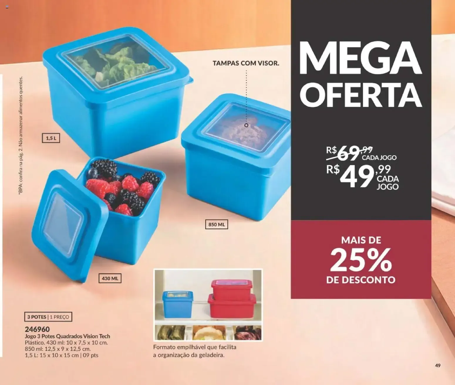 Encarte de Revista Avon - Campanha 15/16: Casa & Estilo de 21/09/2026 | Promoção Online 21 de setembro até 2 de novembro 2026 - Pagina 49