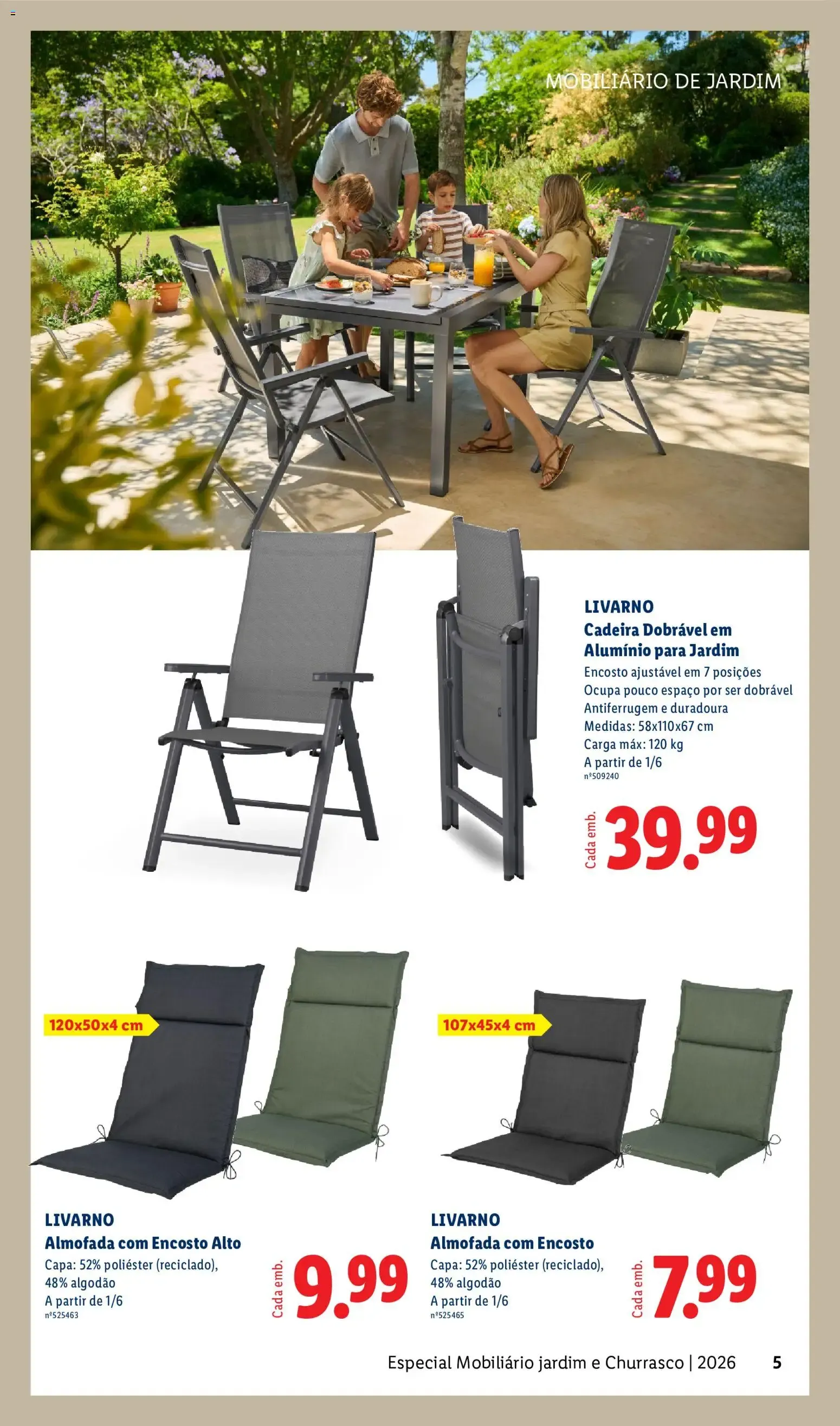 Folheto Lidl Folheto Especial Jardim » de 01/06/2026 - 31/08/2026 de 1 de junho até 31 de agosto 2026 - Pagina 5