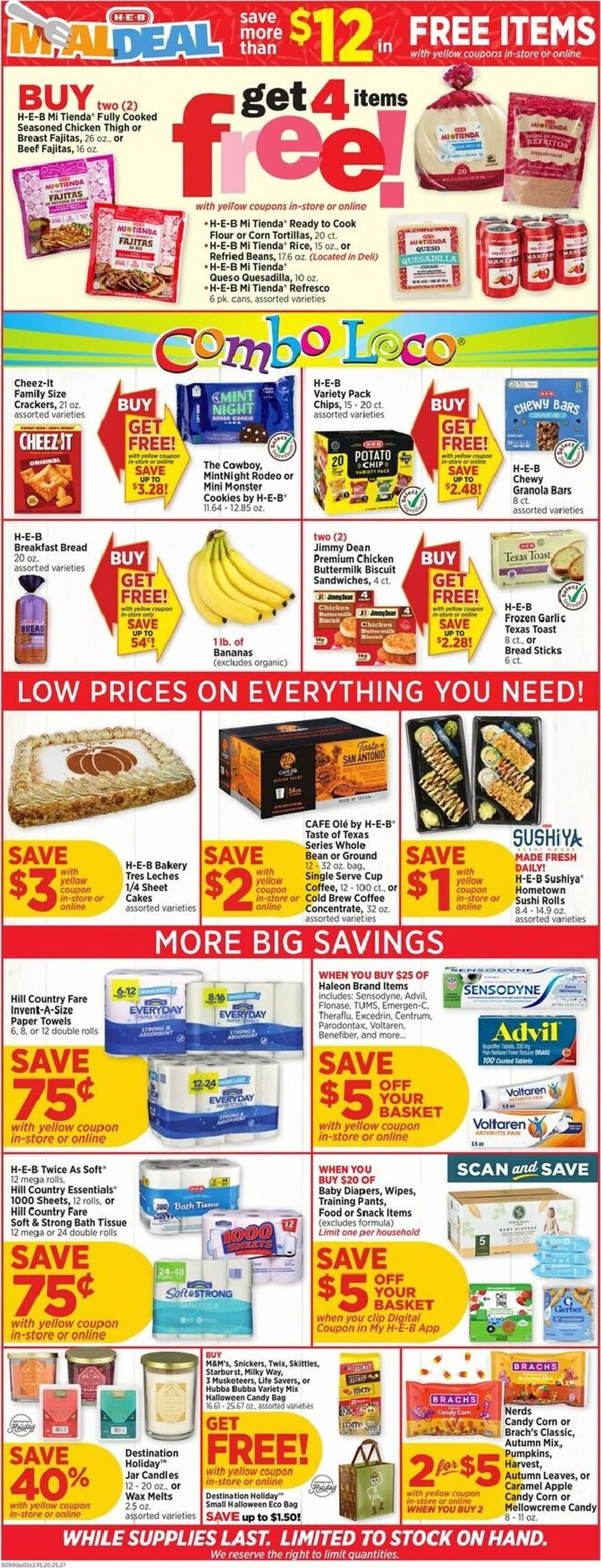 Weekly ad H-E-B This week's BIG SAVINGS from September 30 to October 6 2026 - Page 3