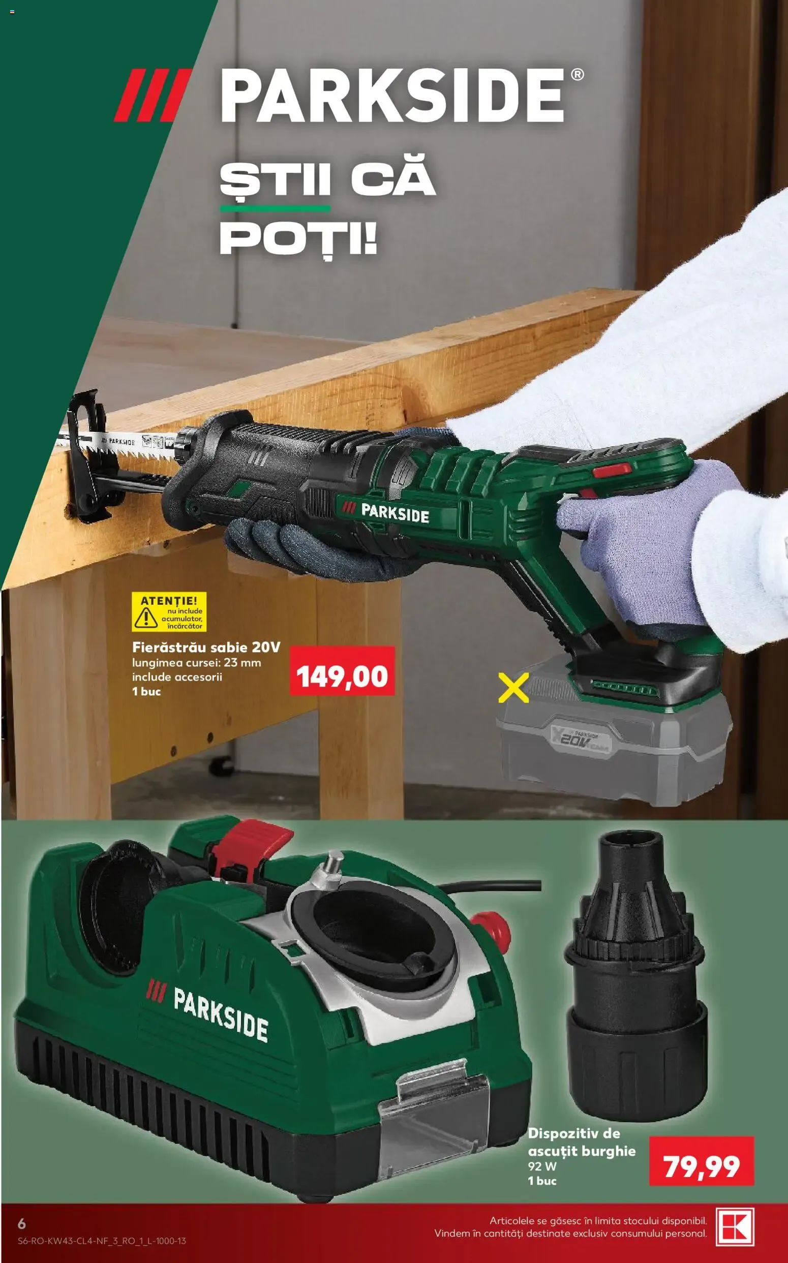Catalog Kaufland Catalog Nonfood 21.10.2026 - Revista si Oferta de la 21 octombrie până la 27 octombrie 2026 - Revista Pagina 6