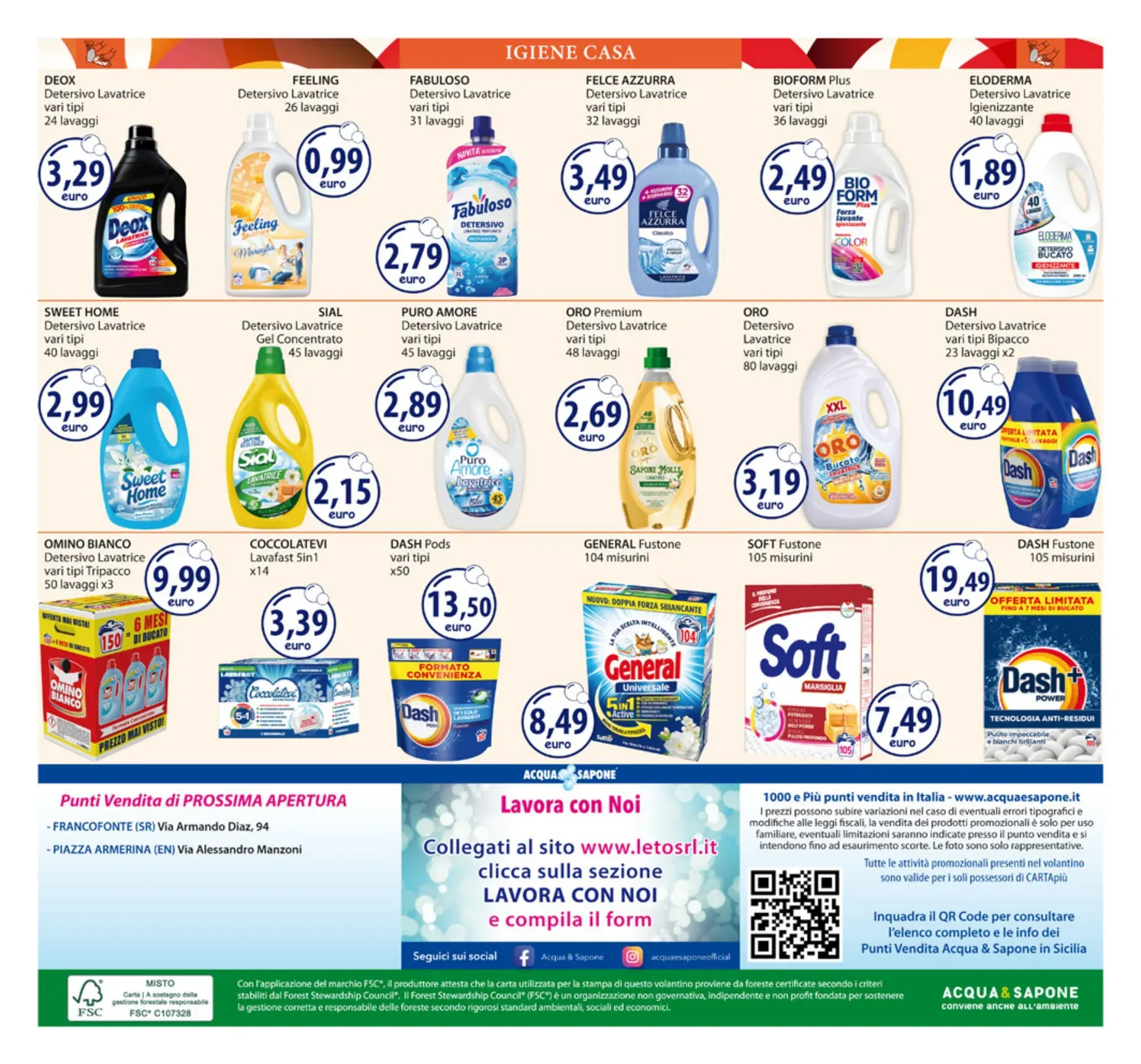 Volantino attuale di Acqua e Sapone - Belli da far paura! valido dal lunedì 19/10/2026 al domenica 01/11/2026 da 19 ottobre a 1 novembre di 2026 - Pagina del volantino 20