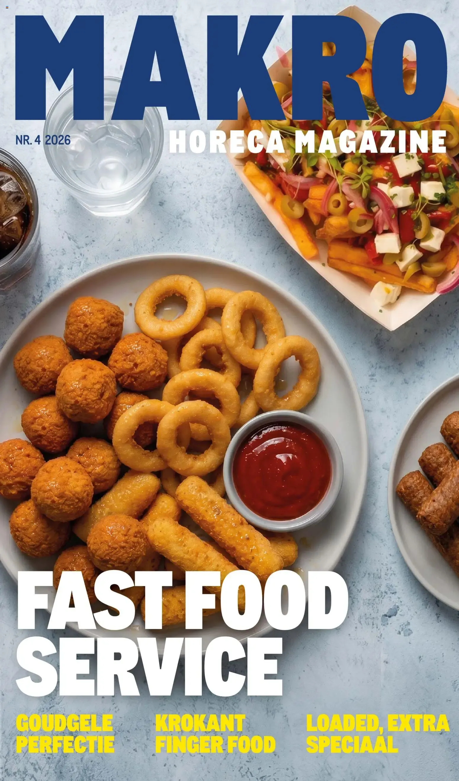 MAKRO HORECA MAGAZINE - FAST FOOD SERVICE van 15 juli tot 31 december 2026 - Folder pagina 1