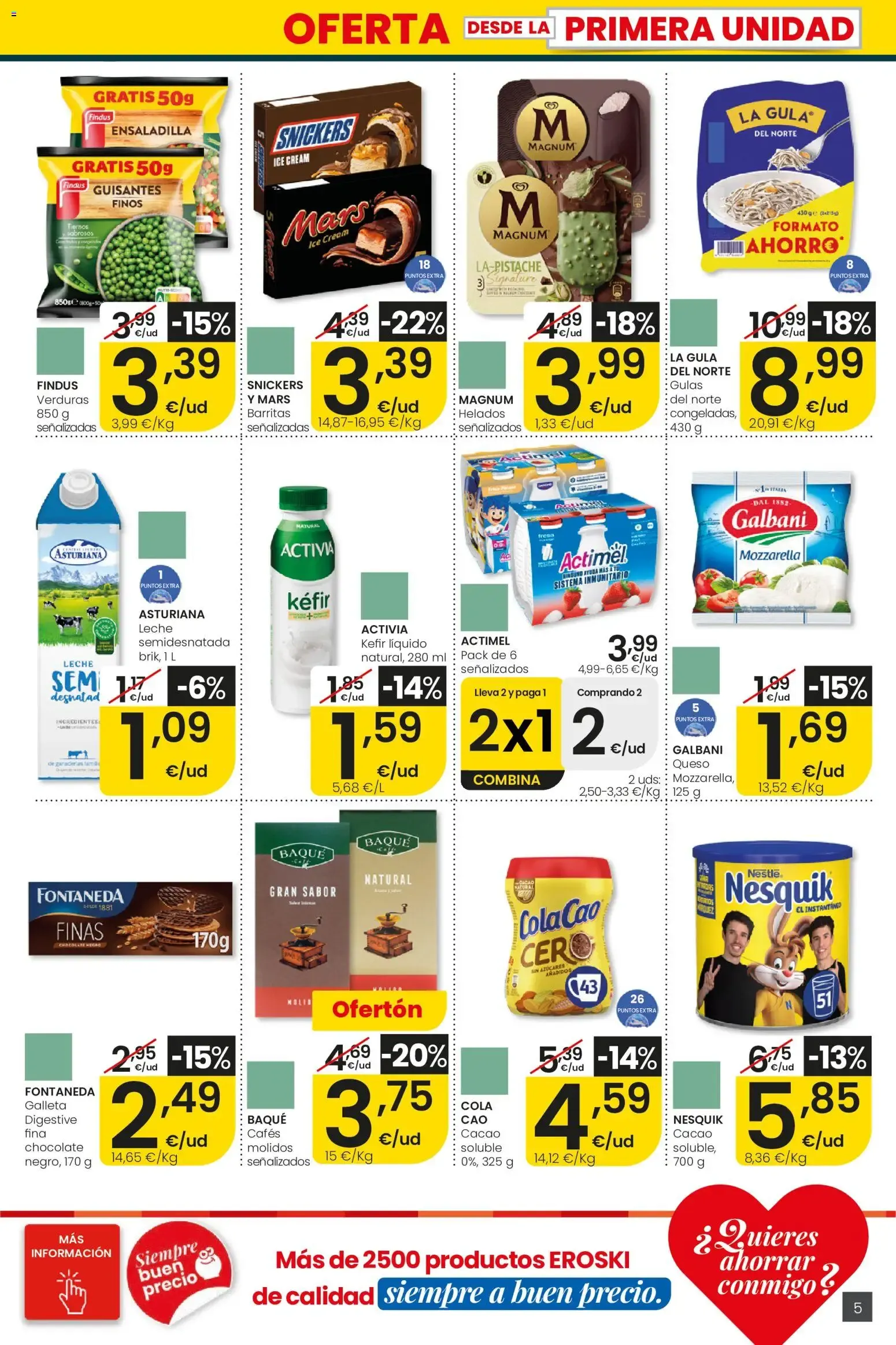 Catálogo de Ofertones de verano Eroski City 13 de agosto al 26 de agosto 2026 - Página 5