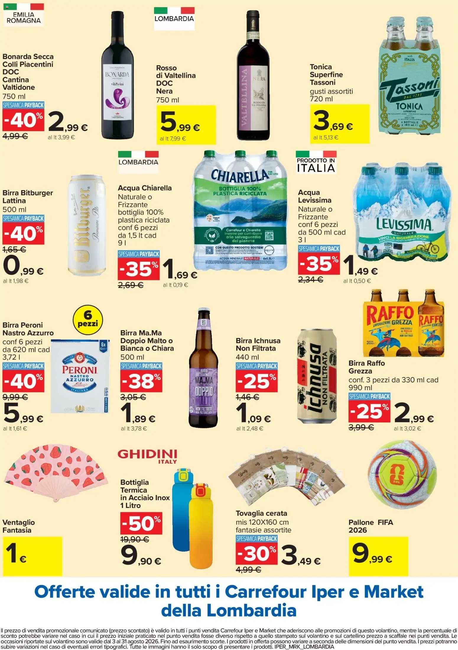 Carrefour Iper Market - Offerte d'Estate da 3 agosto a 31 agosto di 2026 - Pagina del volantino 4
