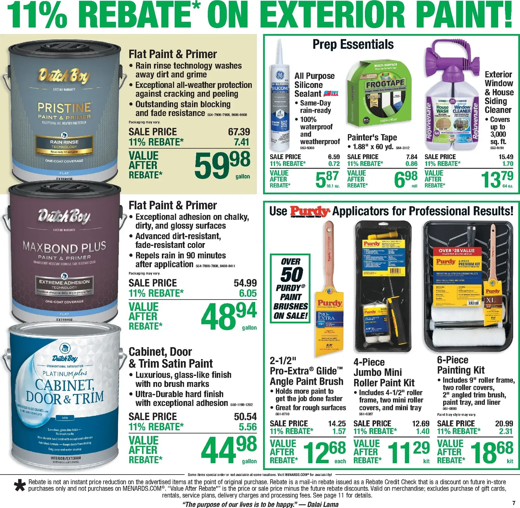 Weekly ad Menards - 11% Rebate on Everything! from August 6 to August 16 2026 - Page 13