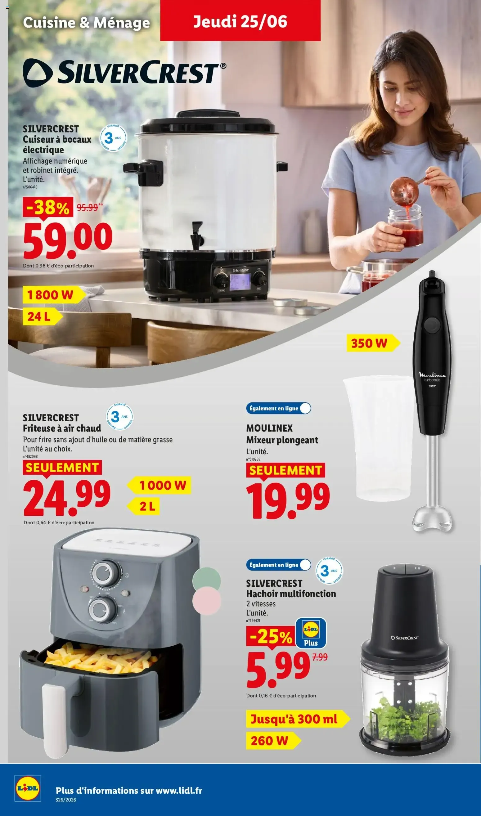 Catalogue LIDL à venir 25/06/2026 » Prospectus Juin du 25 juin au 1 juillet 2026 - Catalogue page 34