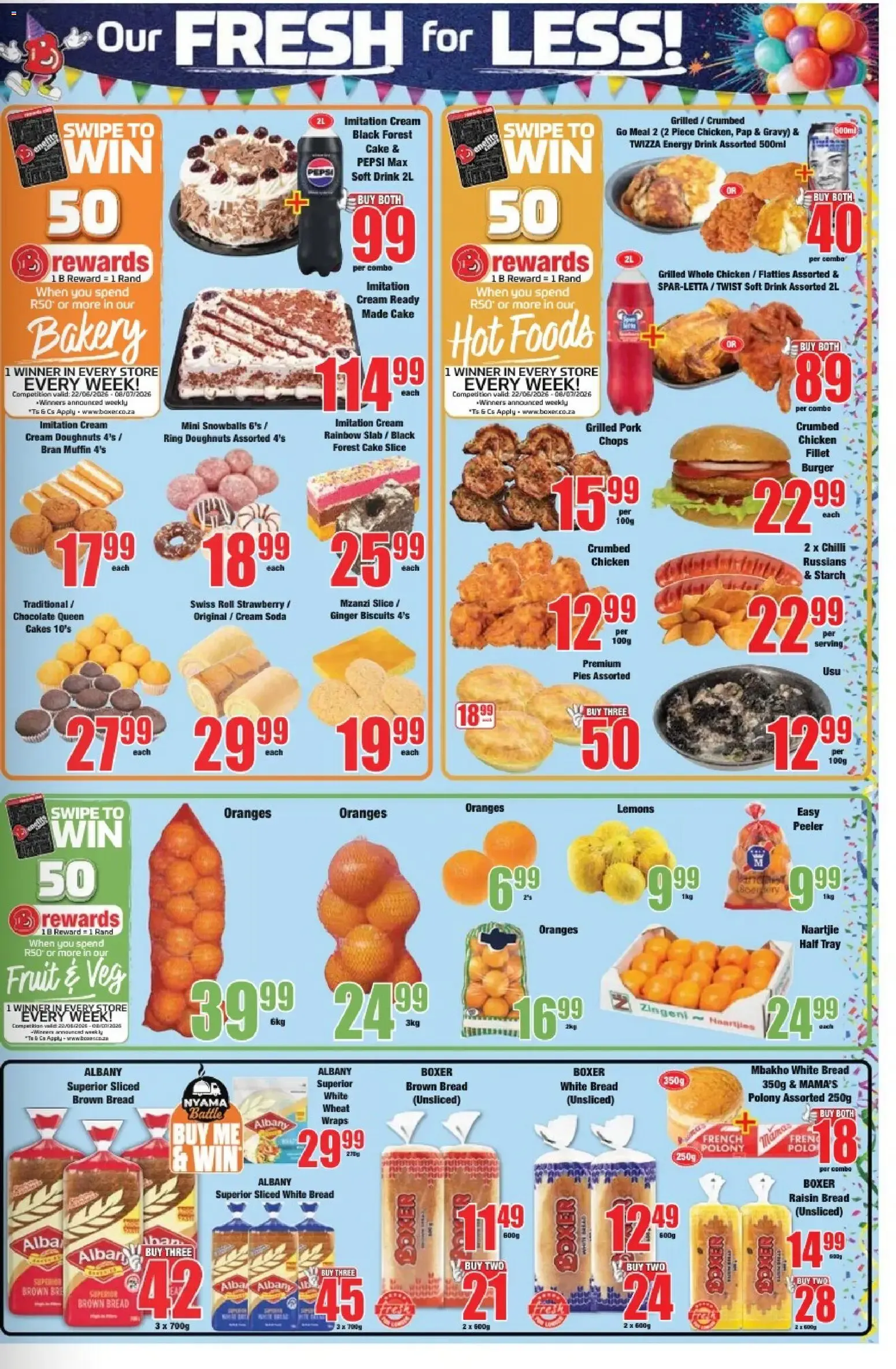 Boxer: Swipe & Get More This Birthday from 22 June to 8 July 2026 - Catalogue Page 3