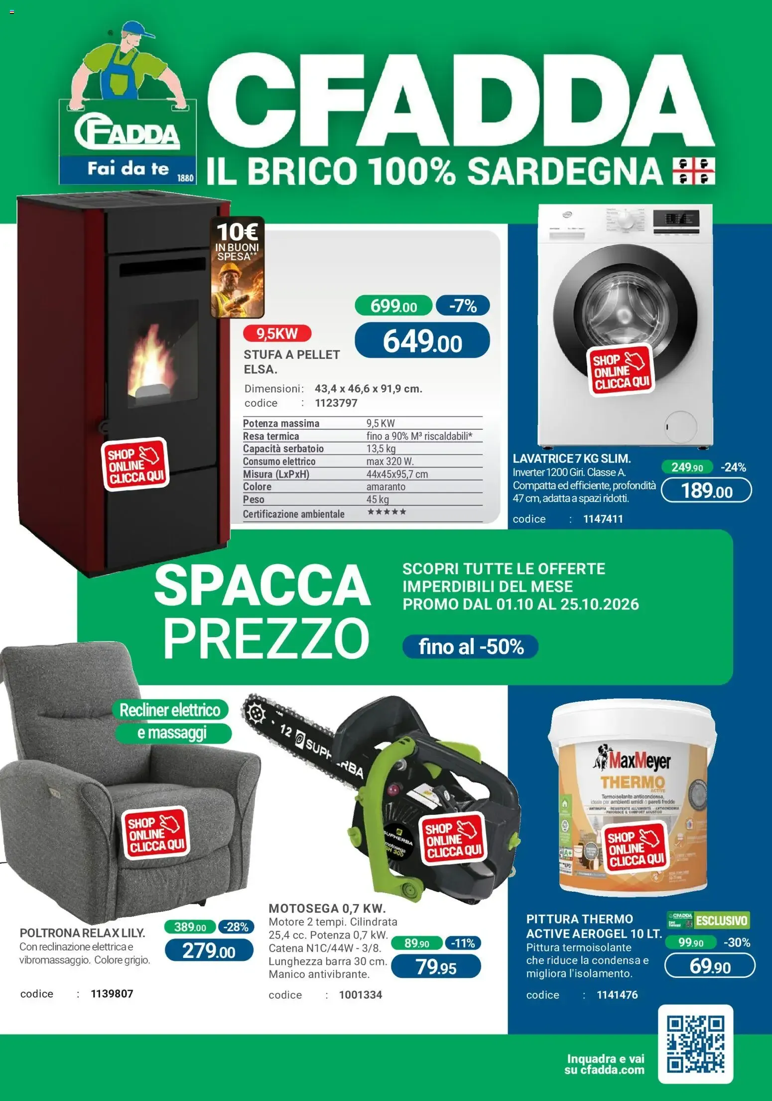 Nuovo CFadda volantino dal 01/10/2026 > offerte anteprima 🛍️ da 1 ottobre a 25 ottobre di 2026 - Pagina del volantino 1